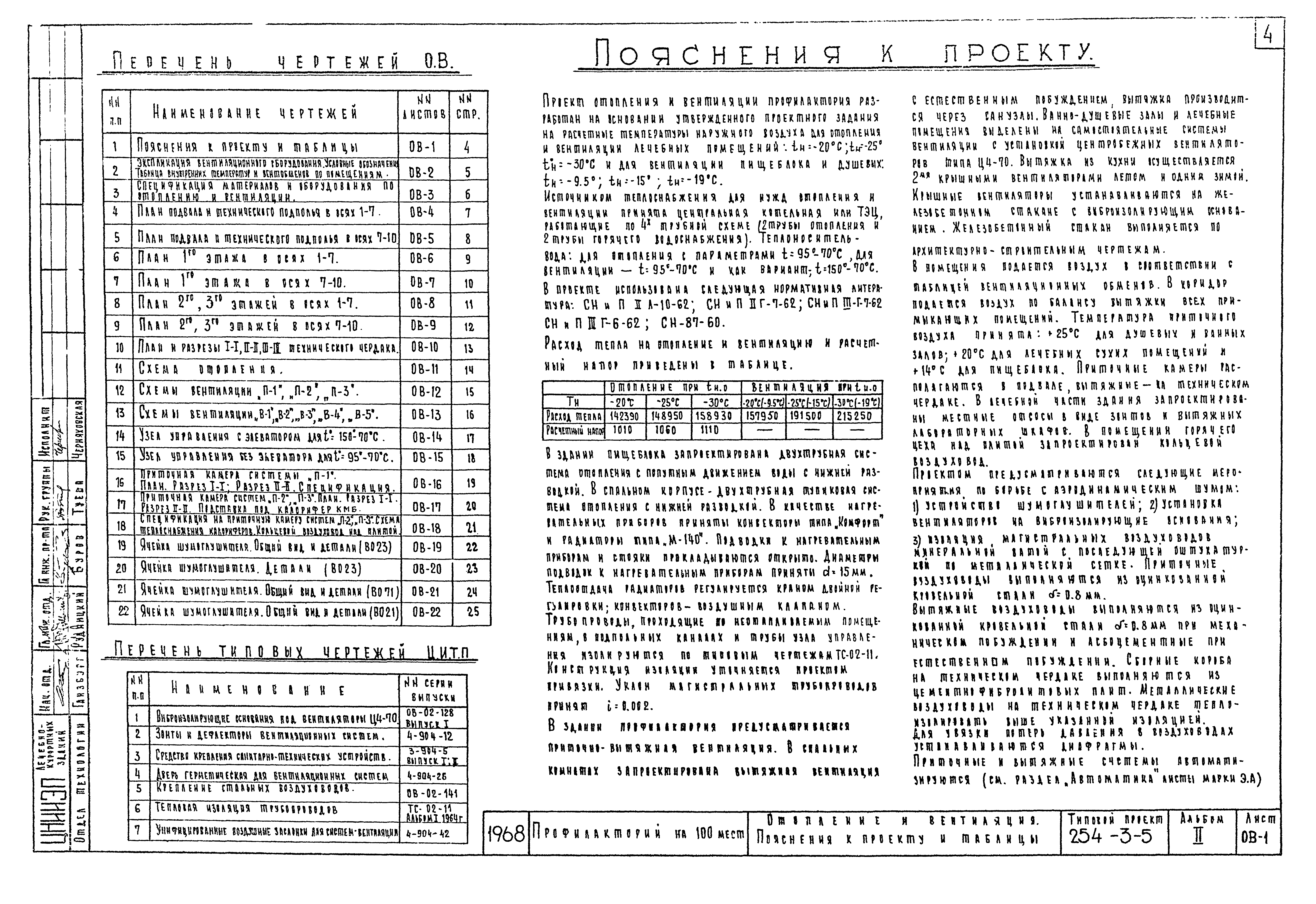 Типовой проект 254-3-5