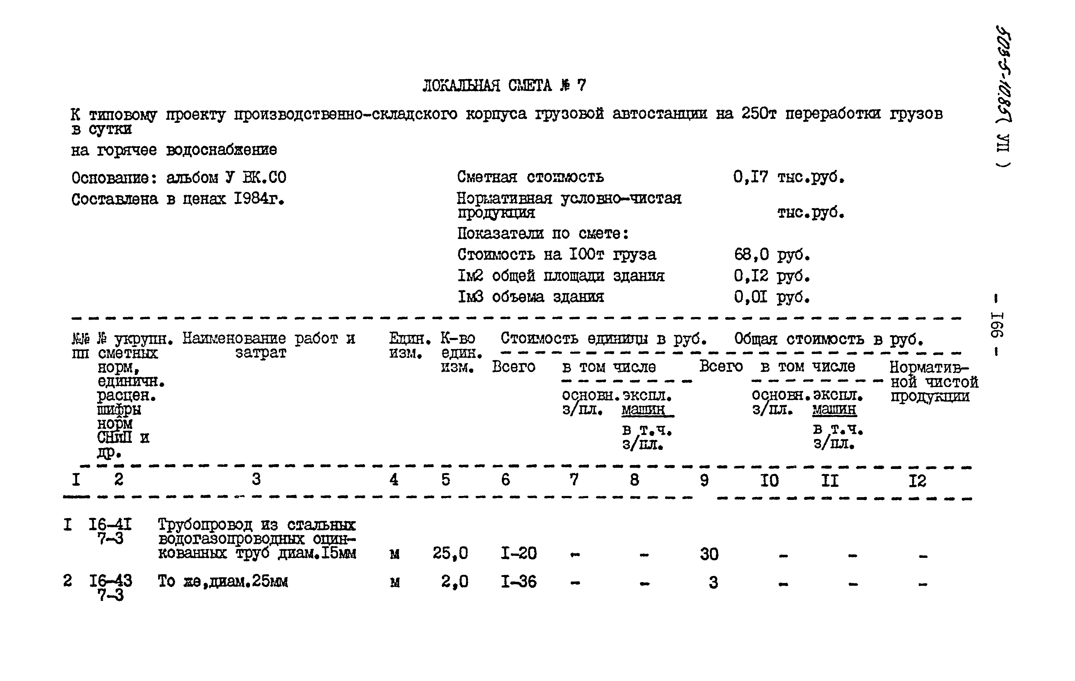 Типовой проект 503-5-10.85