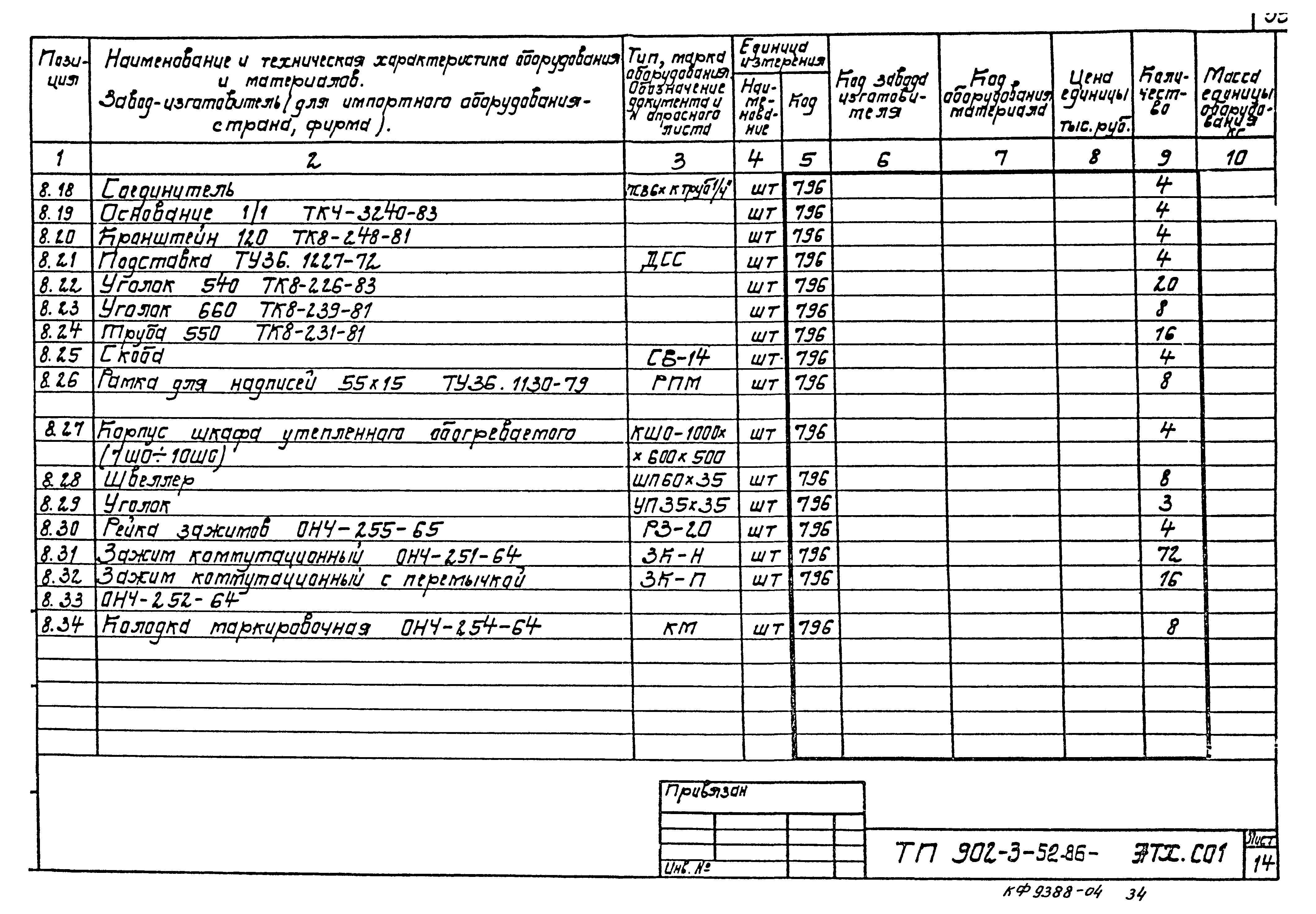 Типовой проект 902-3-52.86