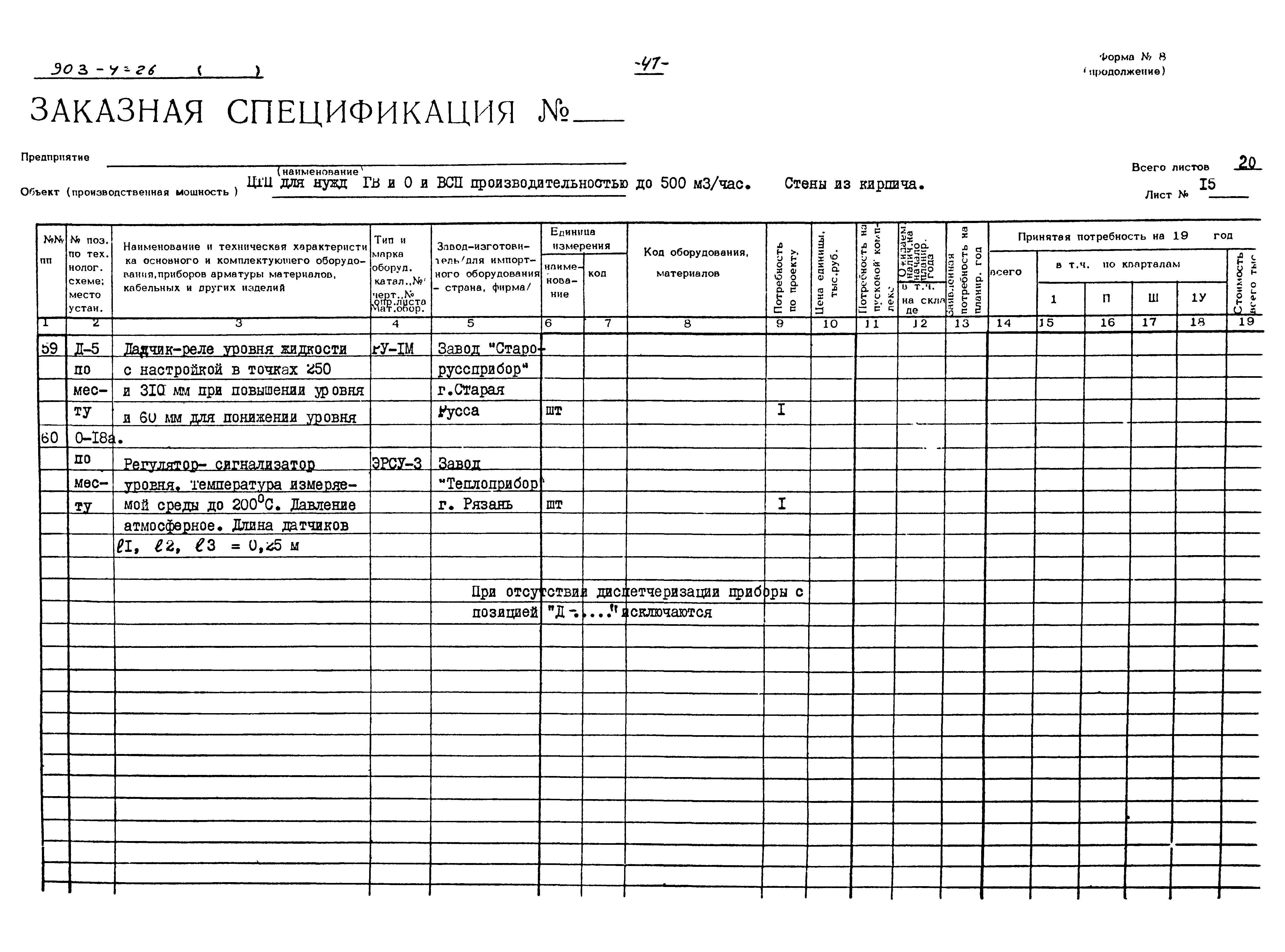 Типовой проект 903-4-26