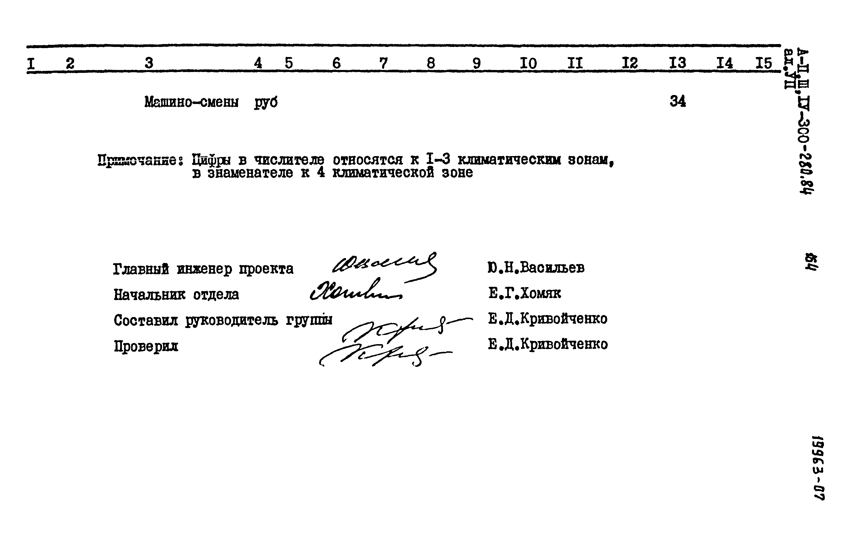 Типовой проект А-II,III,IV-300-280.84