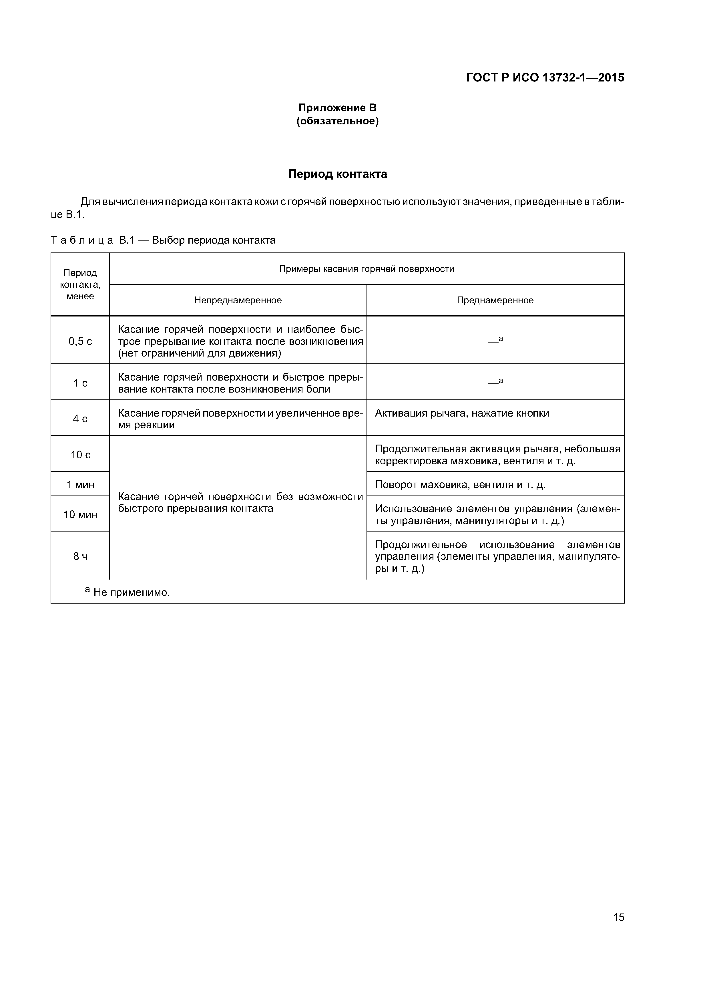 ГОСТ Р ИСО 13732-1-2015