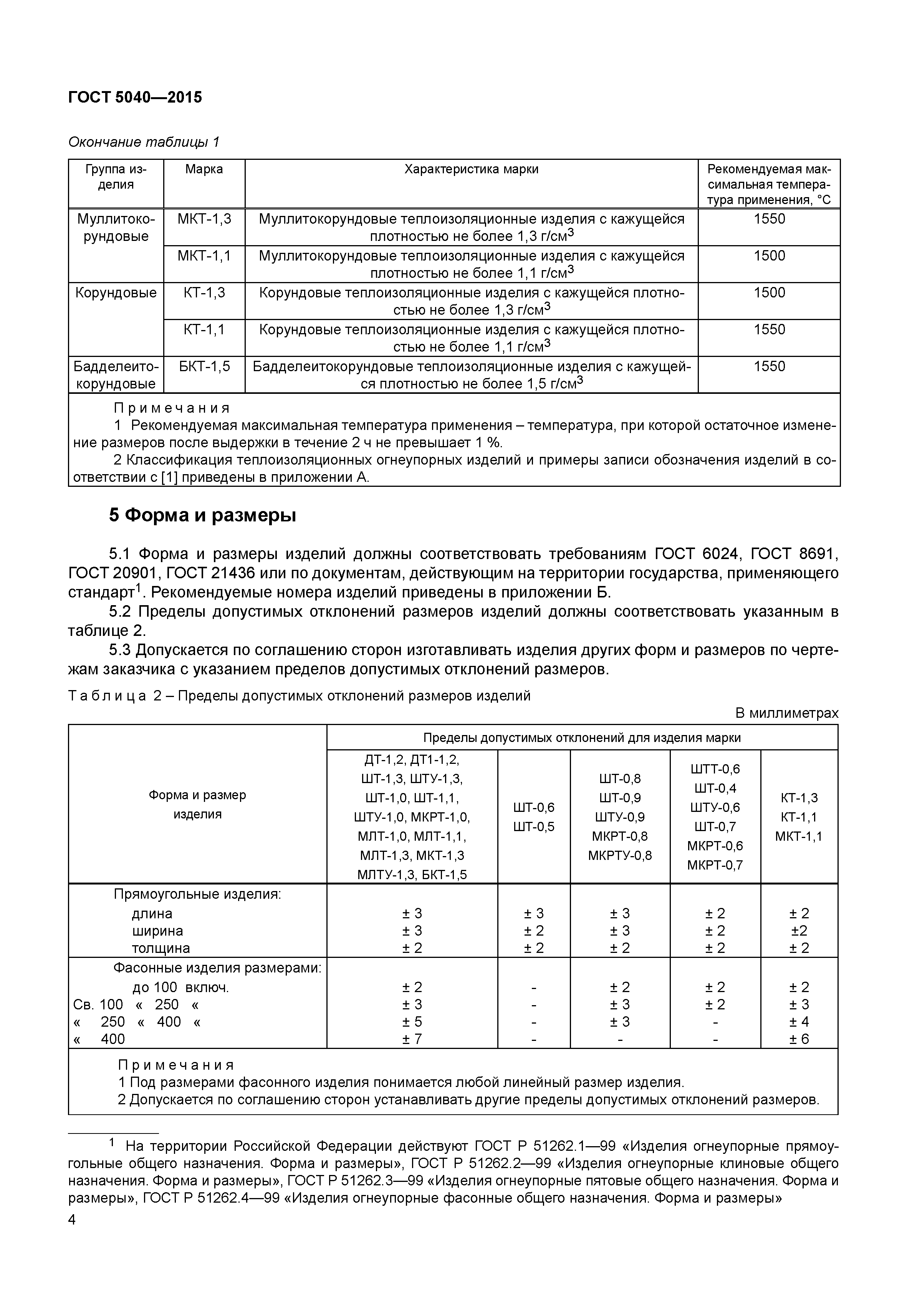 ГОСТ 5040-2015