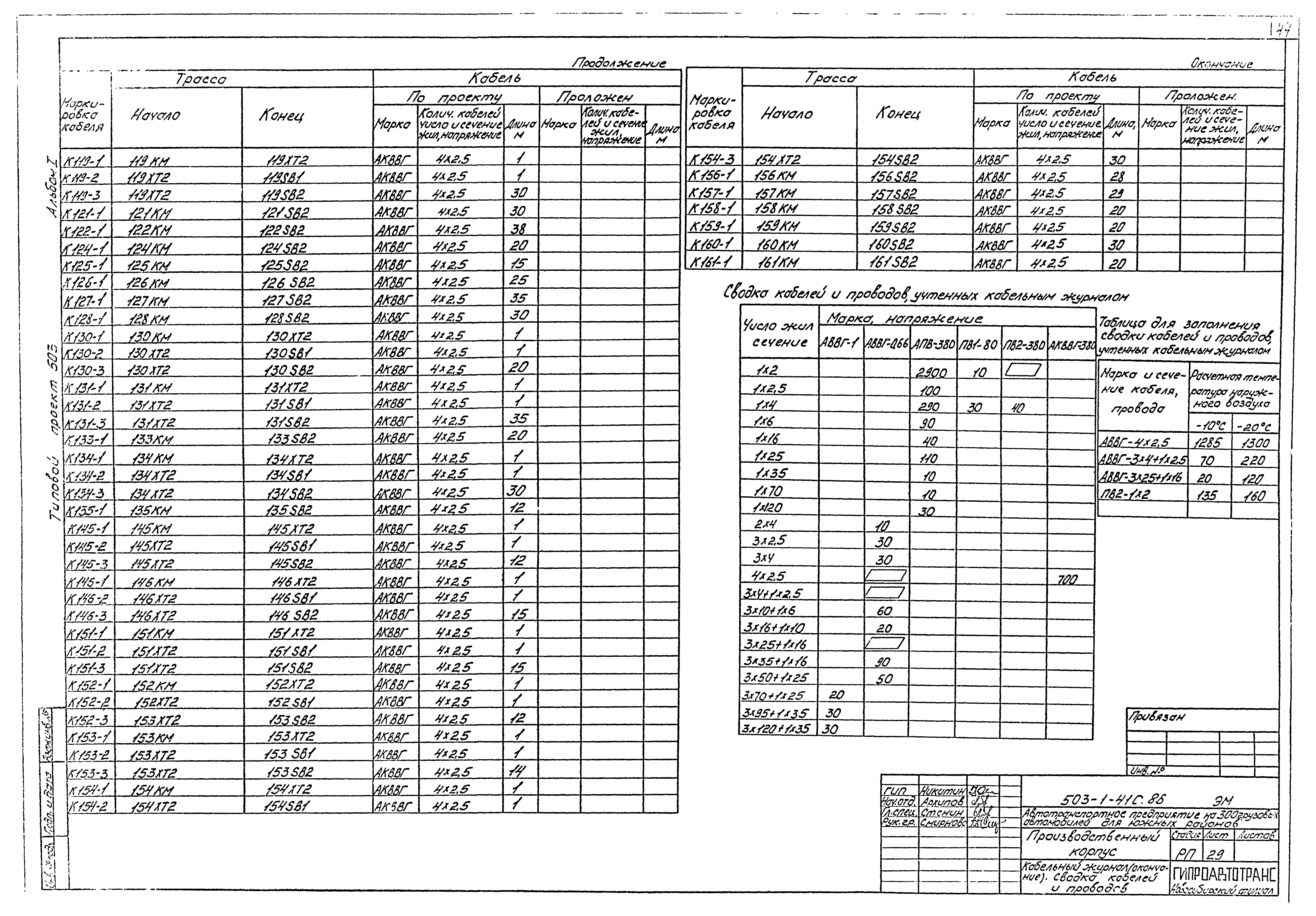 Типовой проект 503-1-41с.86