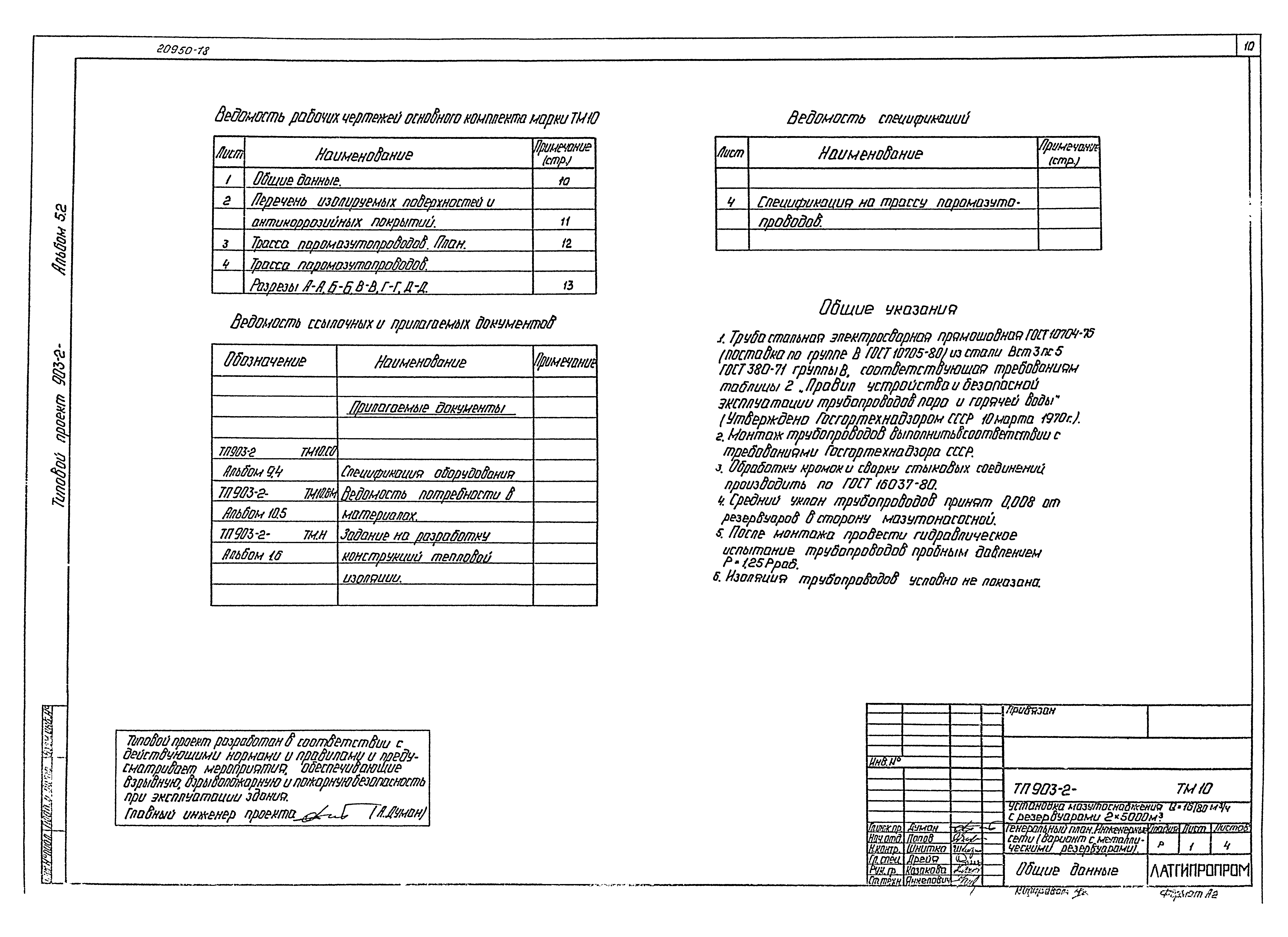Типовой проект 903-2-23.85