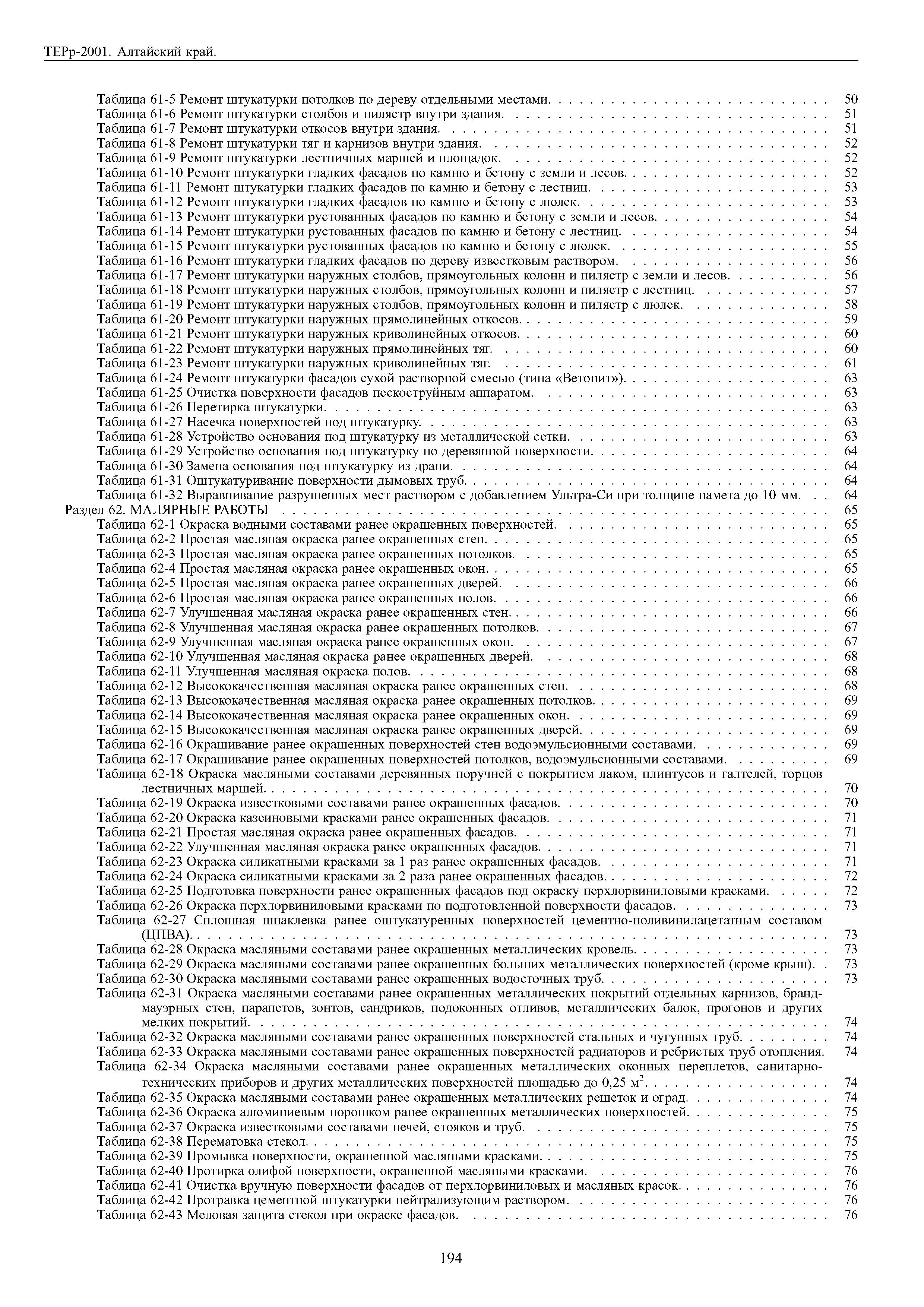 ТЕРр Алтайский край 2001