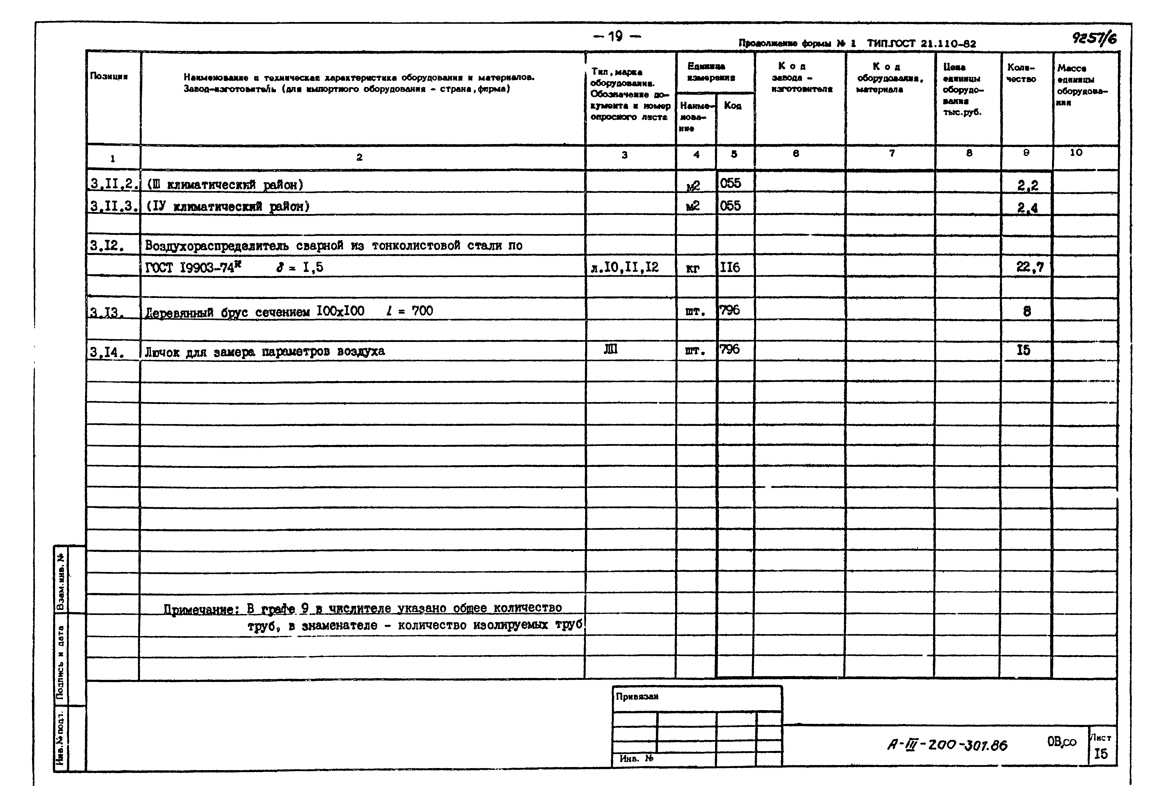 Типовой проект А-III-200-307.86