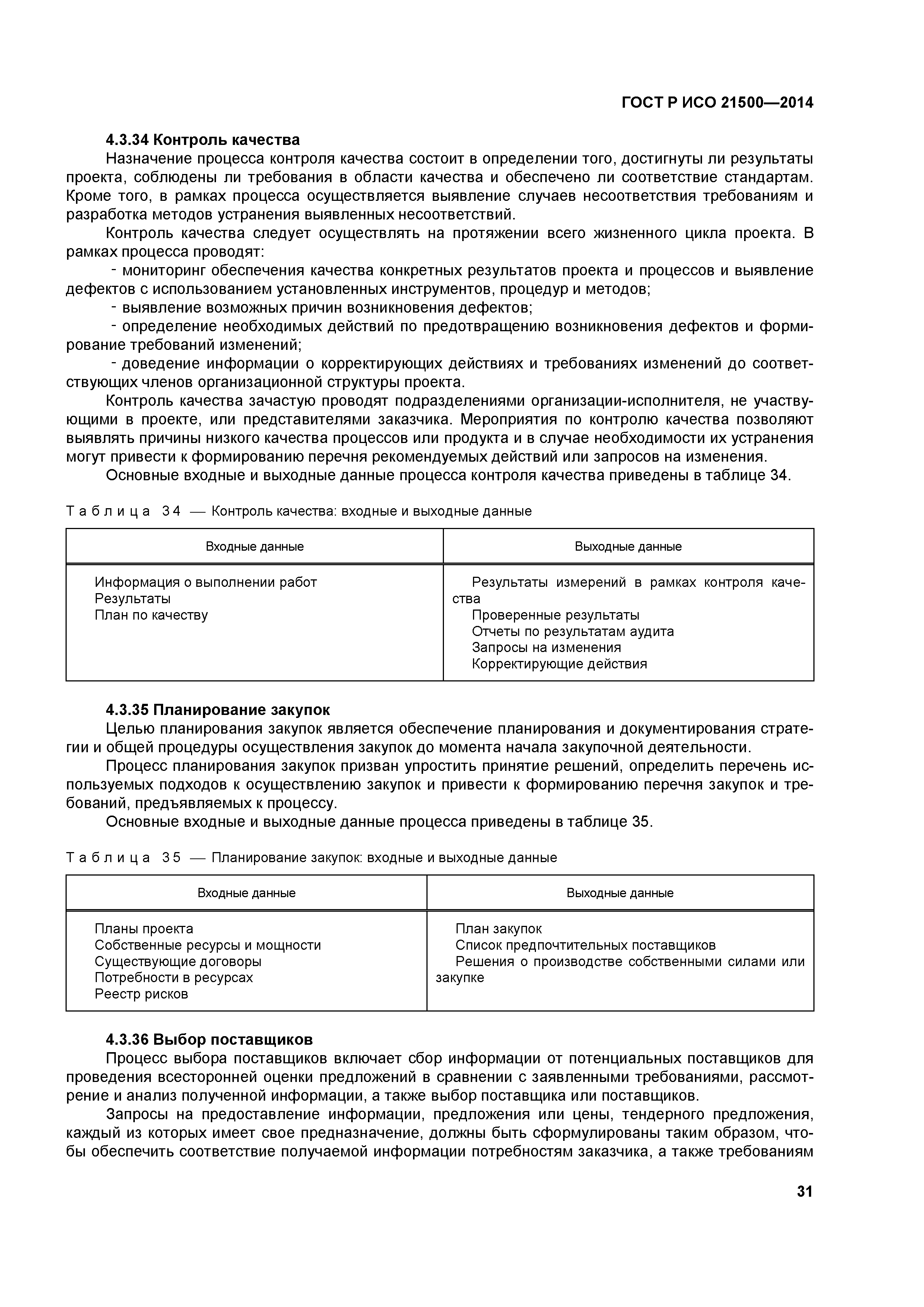 ГОСТ Р ИСО 21500-2014
