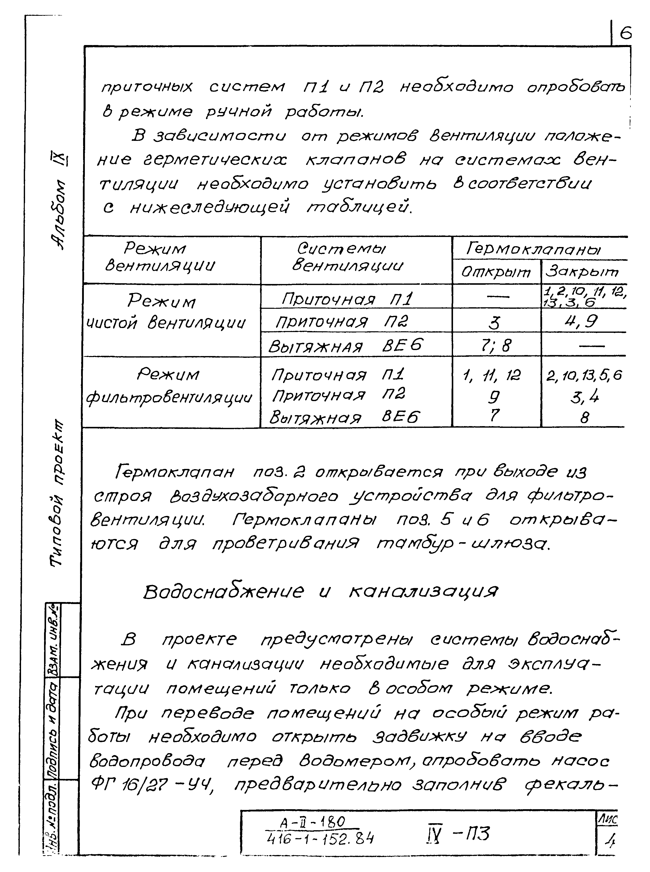Типовой проект 416-1-152.84