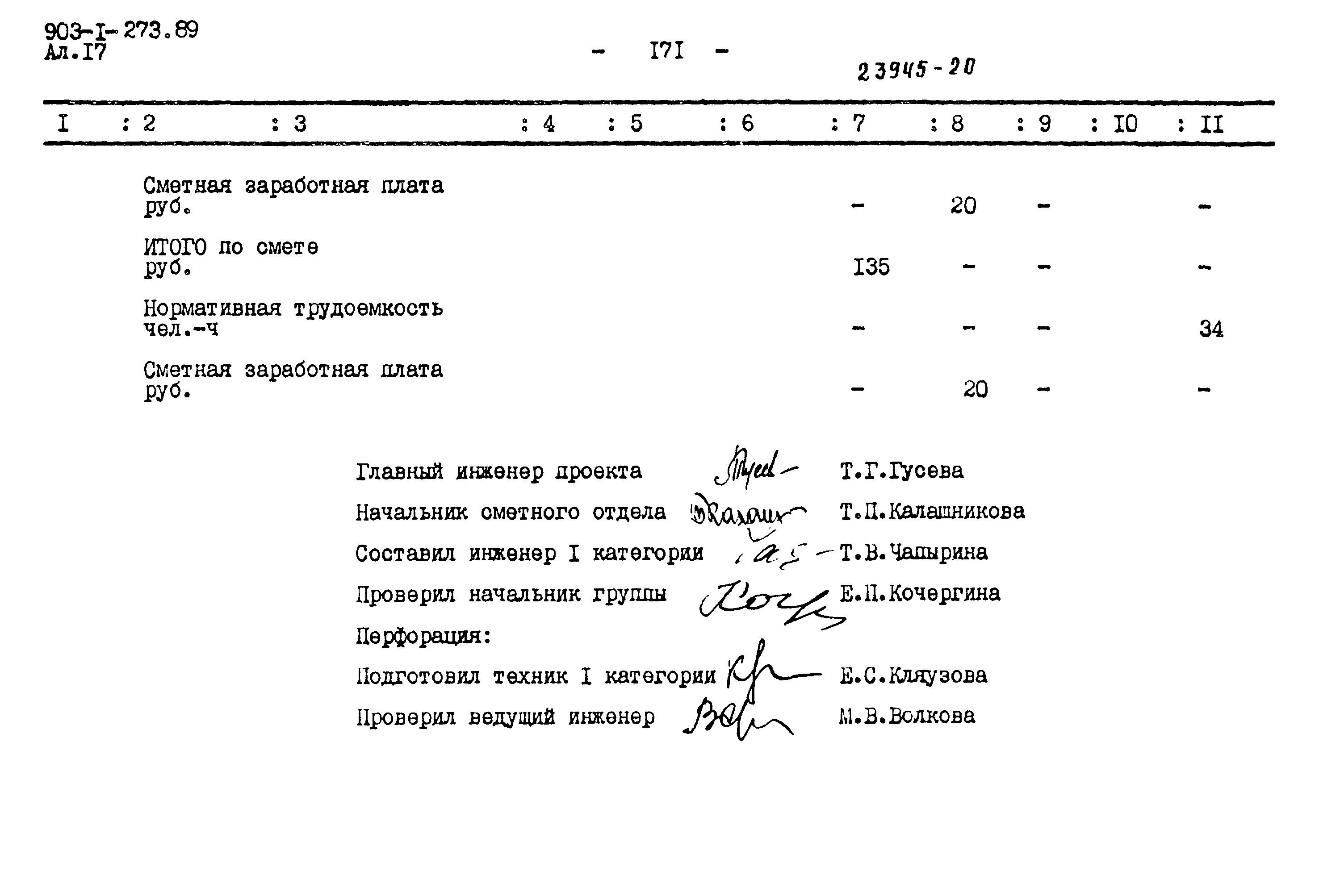 Типовой проект 903-1-273.89