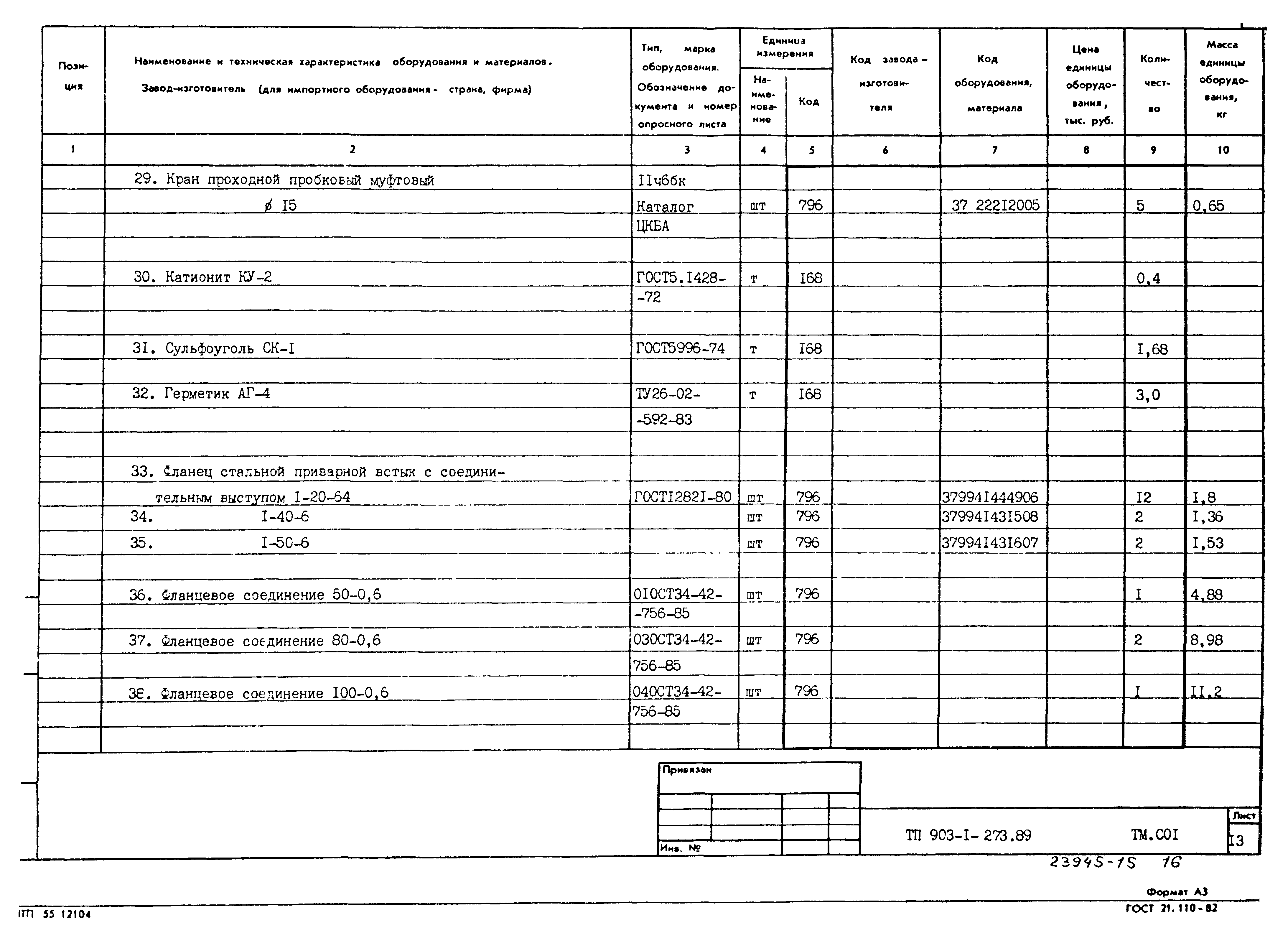 Типовой проект 903-1-273.89