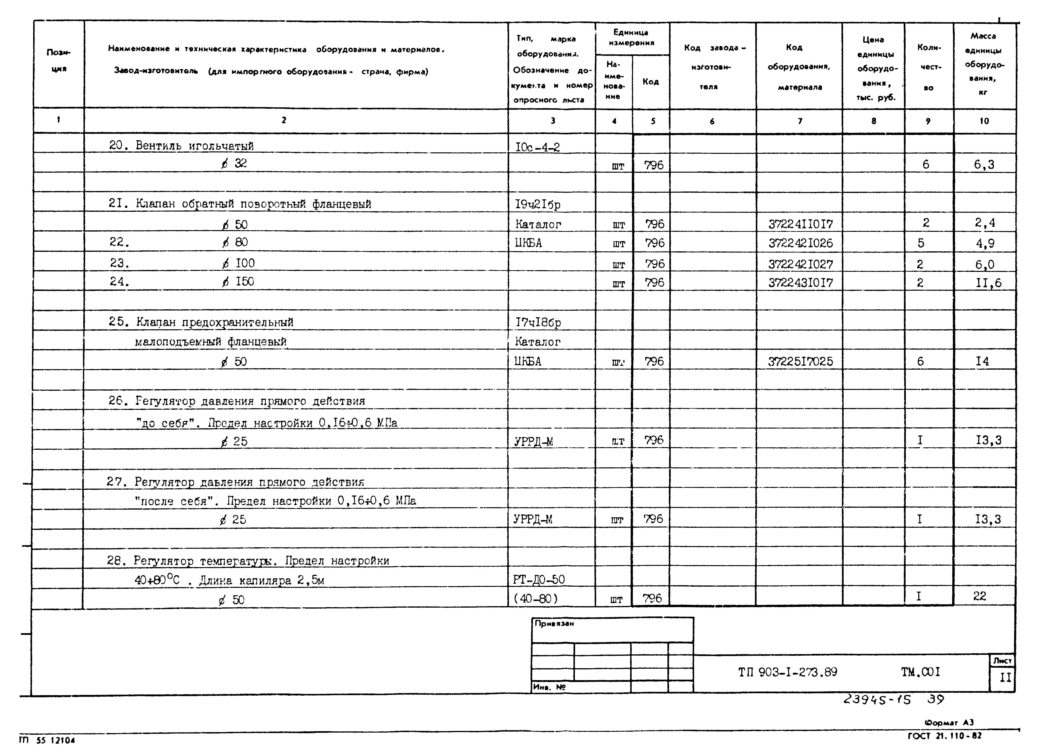 Типовой проект 903-1-273.89