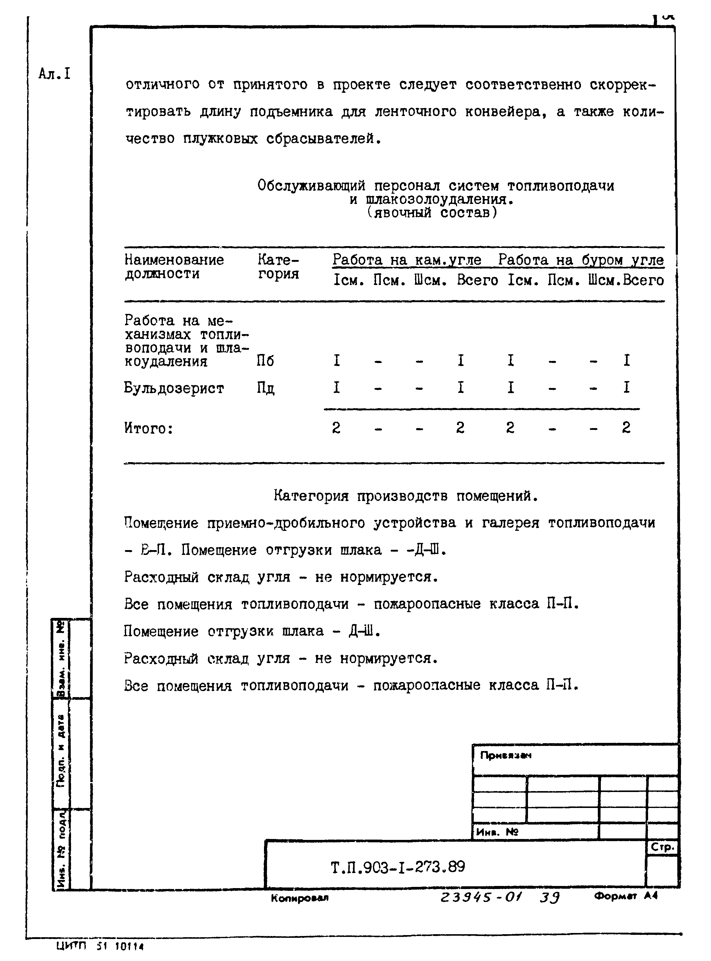 Типовой проект 903-1-273.89