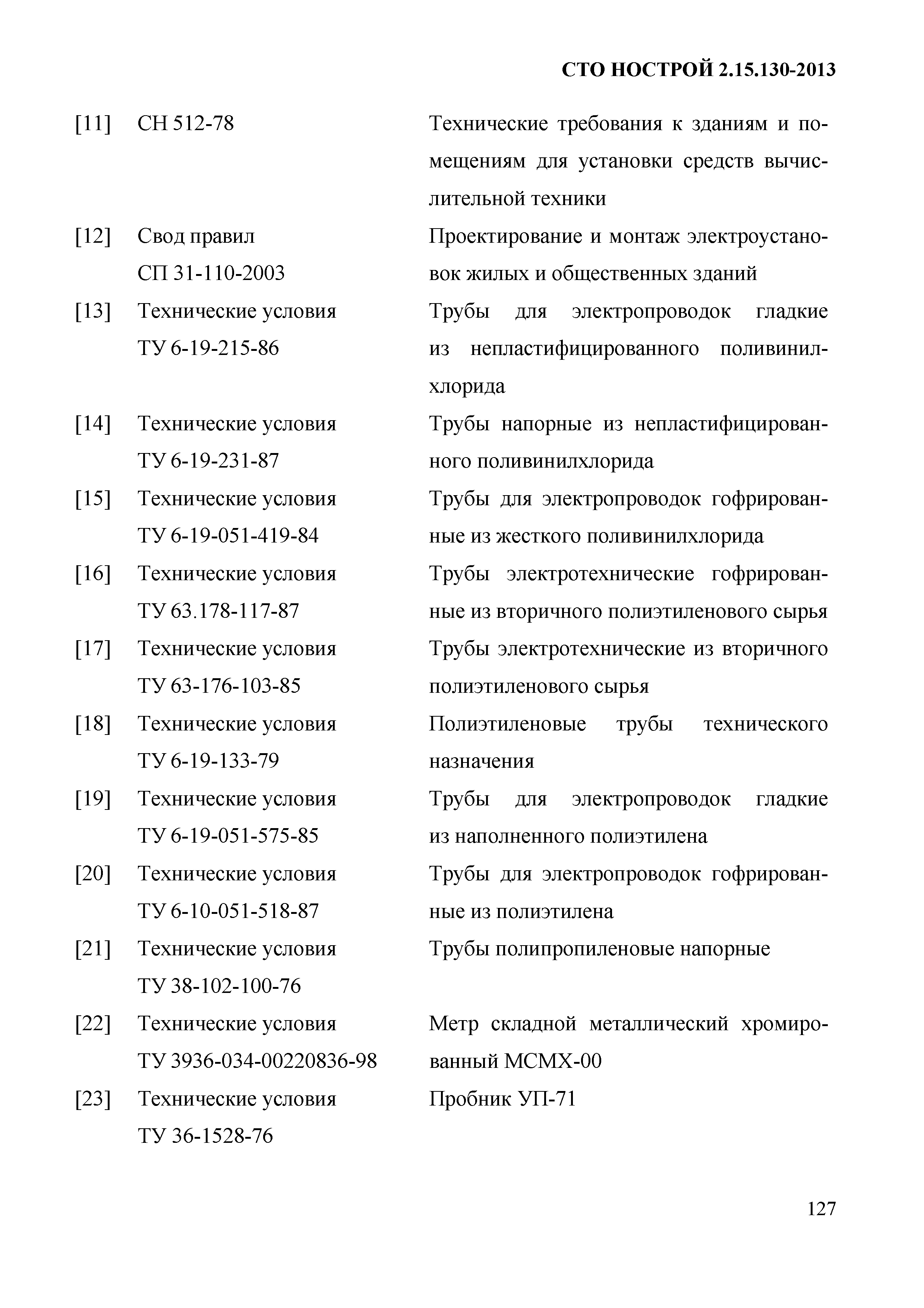 СТО НОСТРОЙ 2.15.130-2013