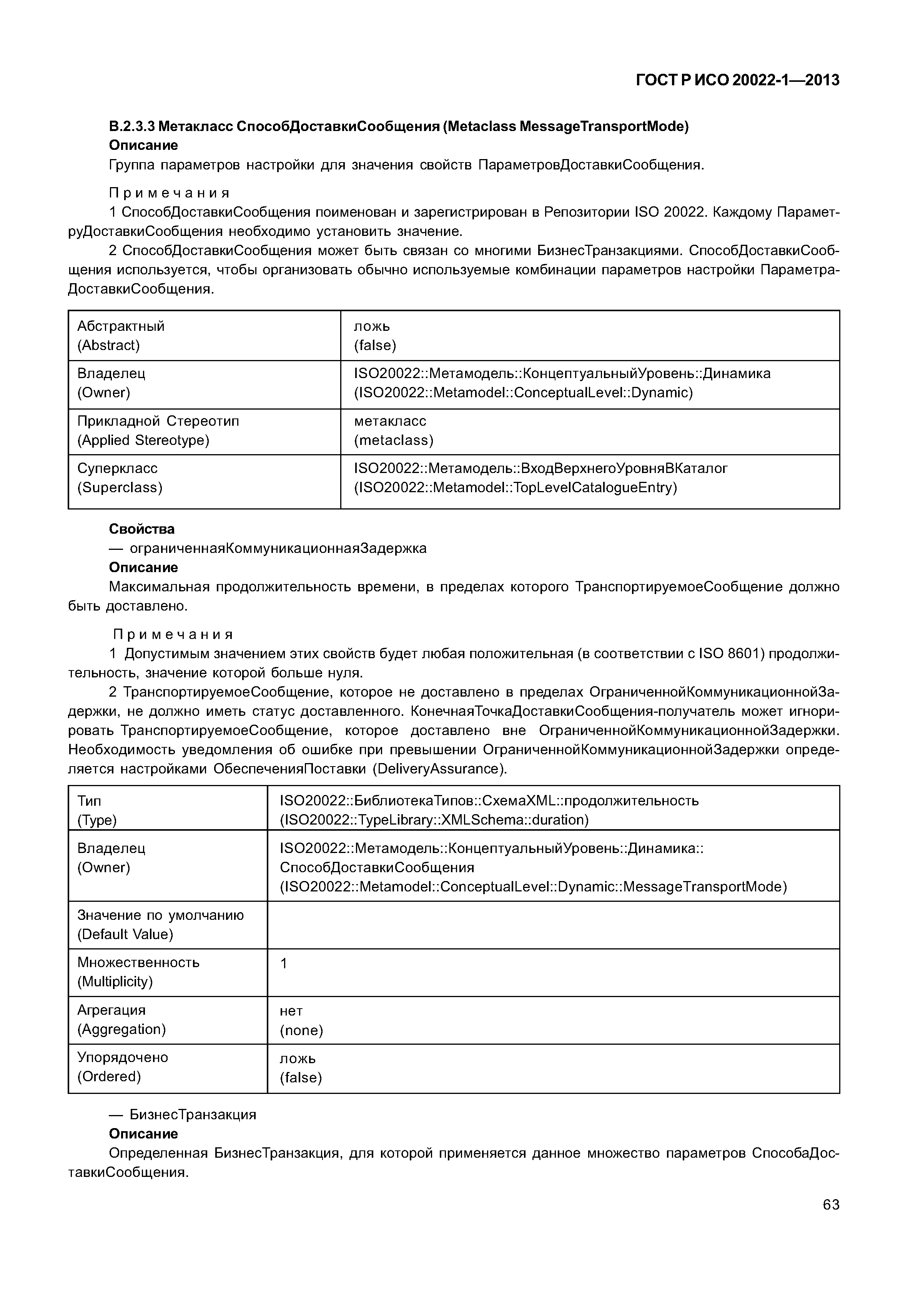 ГОСТ Р ИСО 20022-1-2013