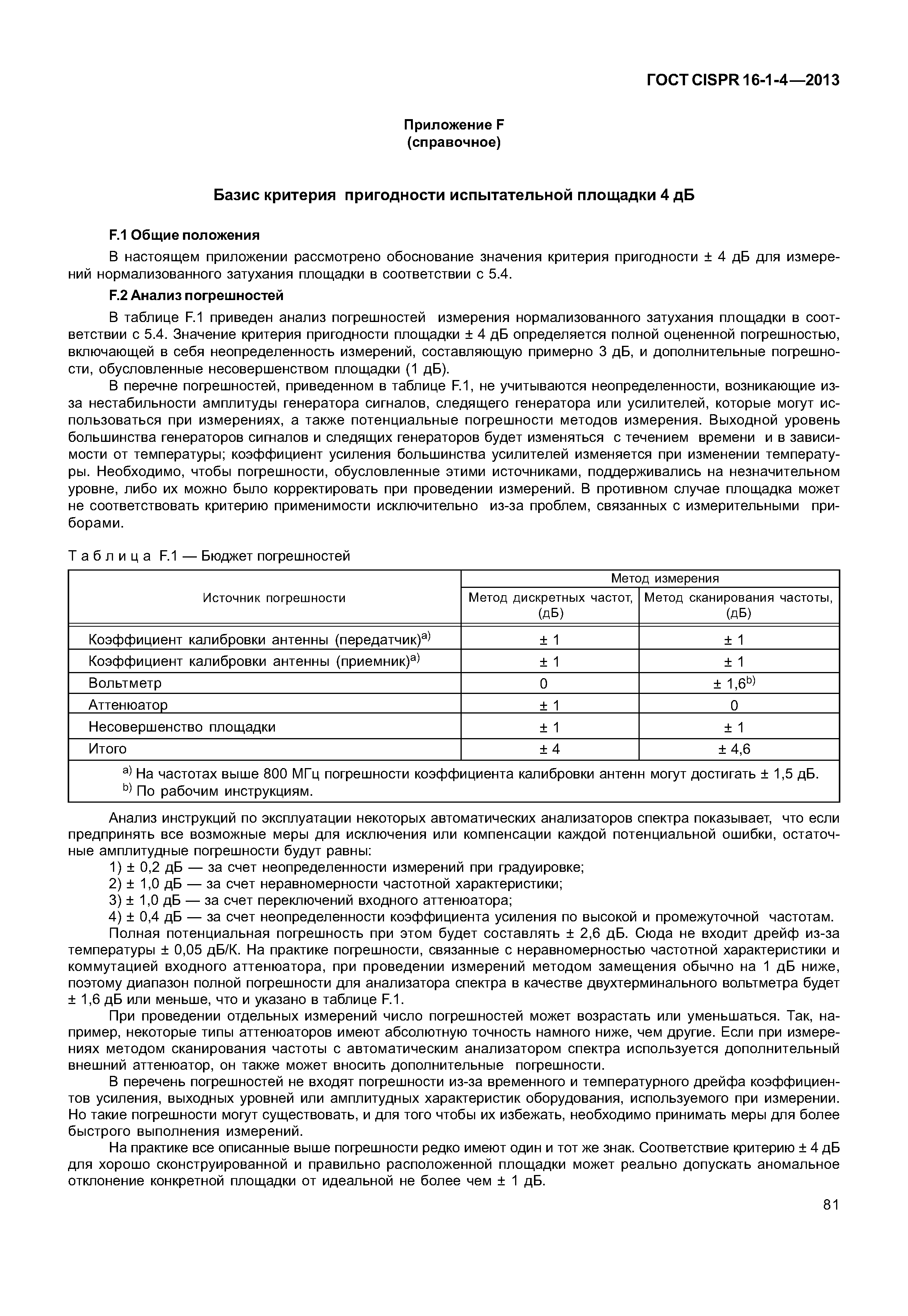 ГОСТ CISPR 16-1-4-2013