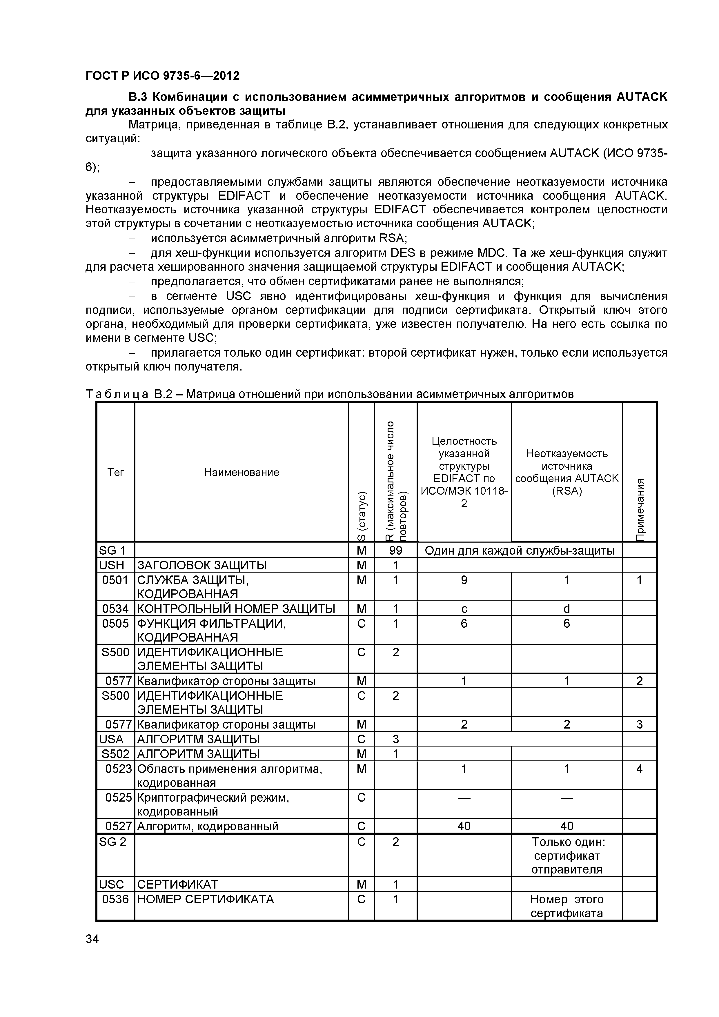 ГОСТ Р ИСО 9735-6-2012