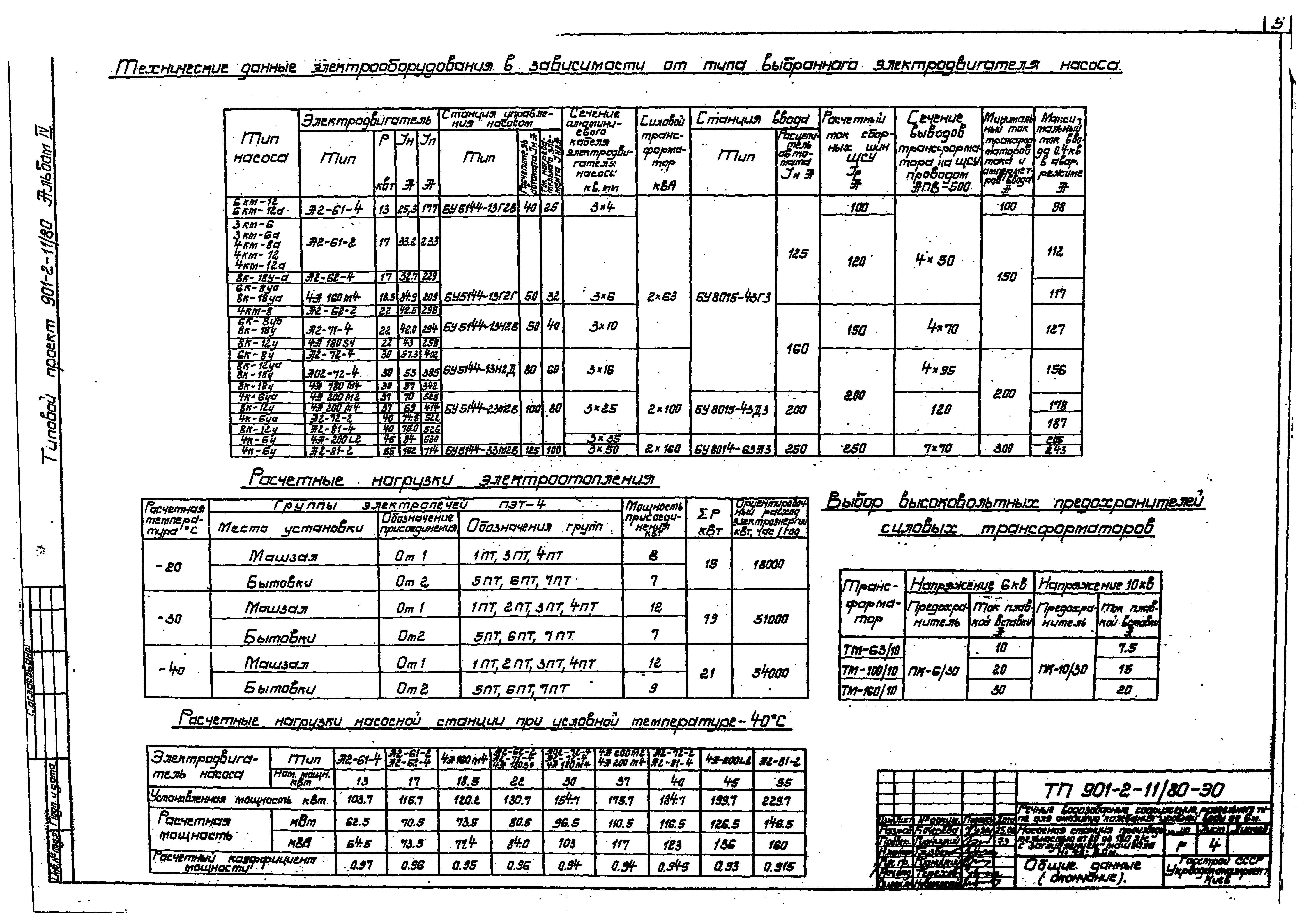 Типовой проект 901-2-11/80