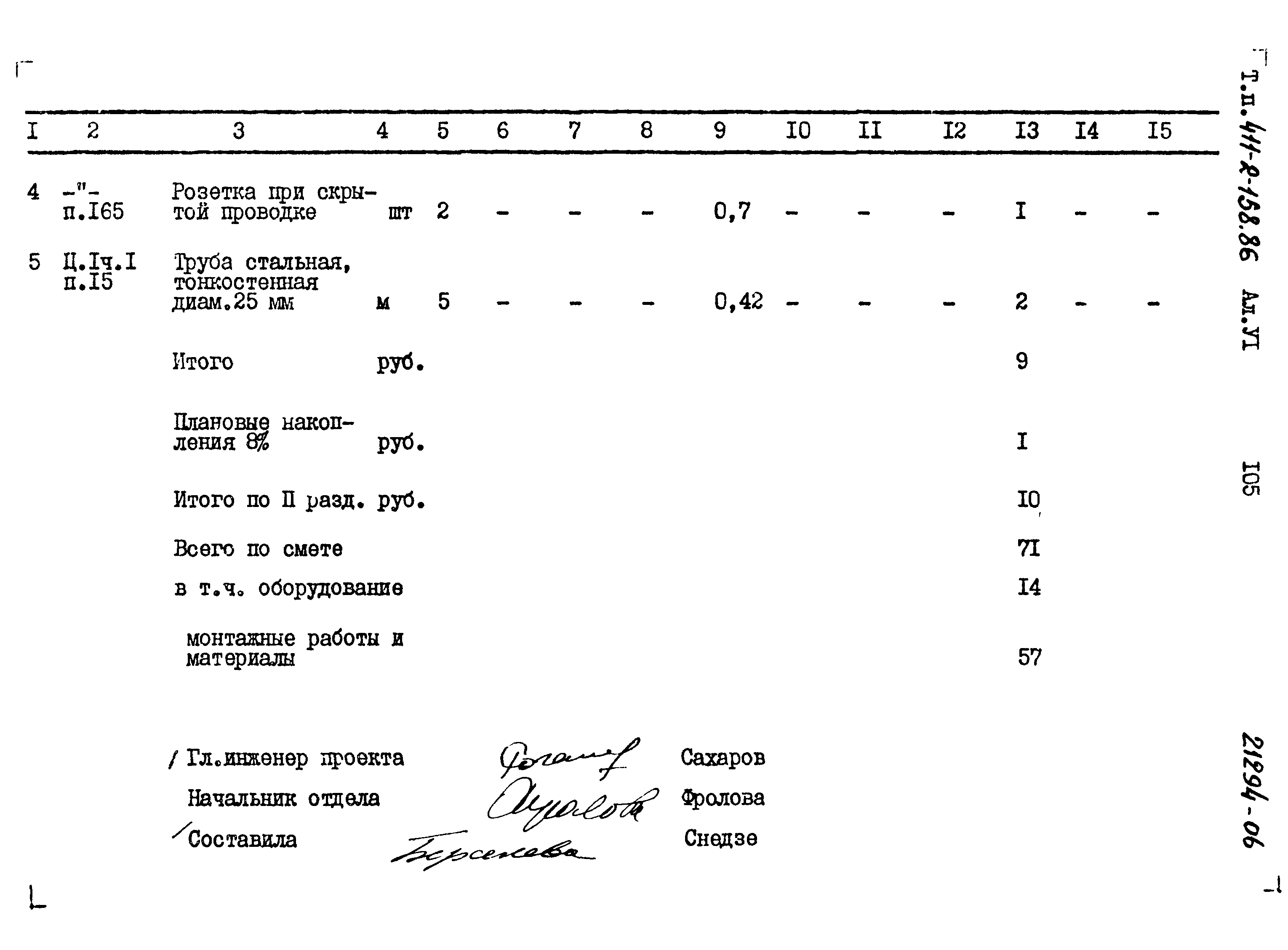 Типовой проект 411-2-158.86