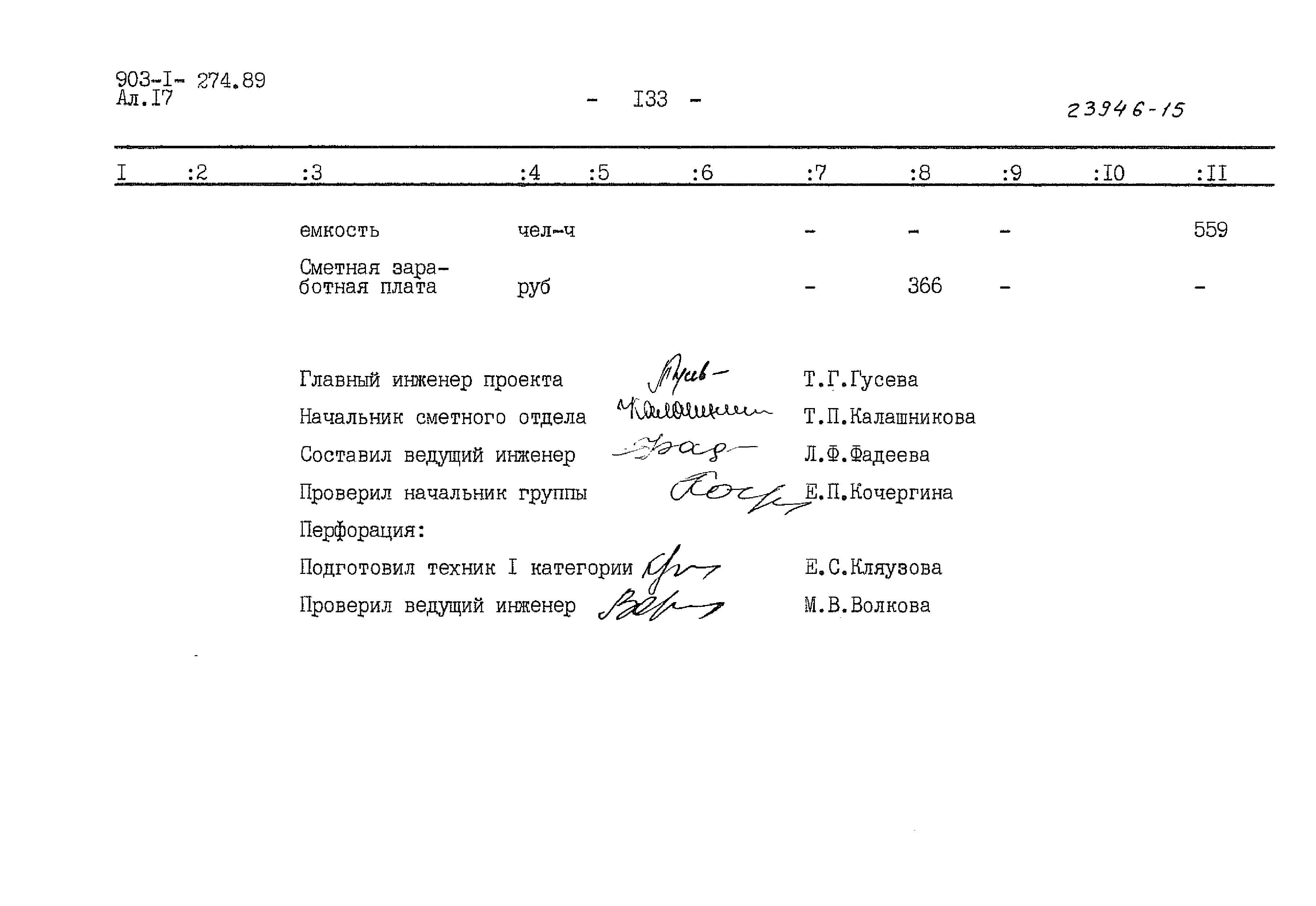 Типовой проект 903-1-274.89