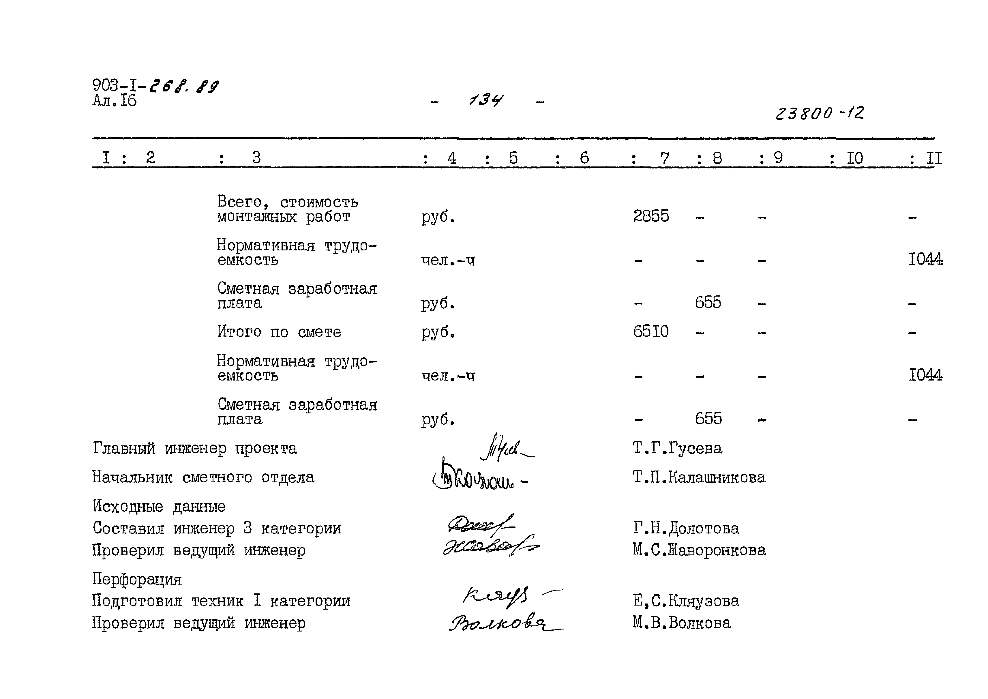 Типовой проект 903-1-268.89