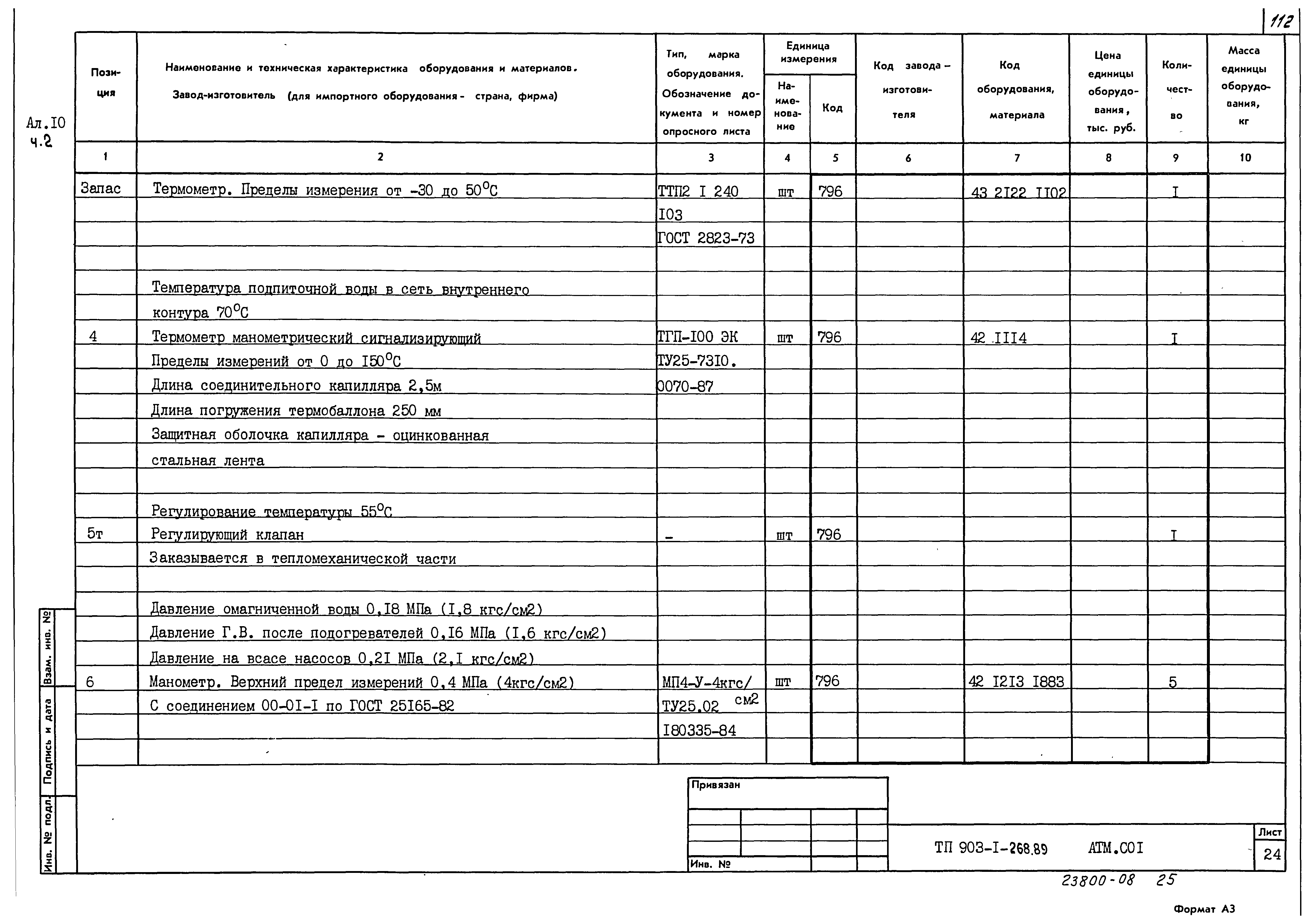 Типовой проект 903-1-268.89