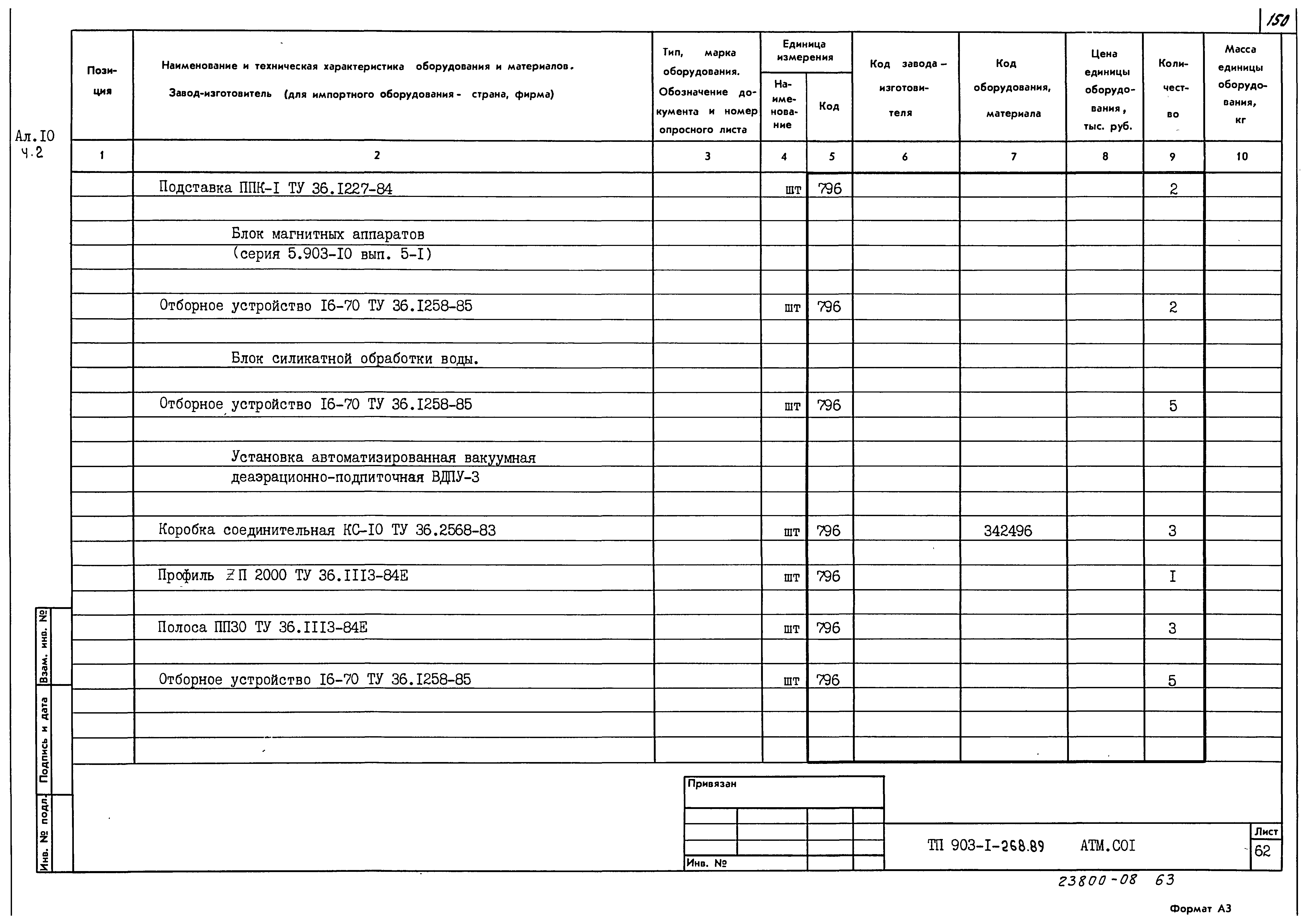Типовой проект 903-1-268.89