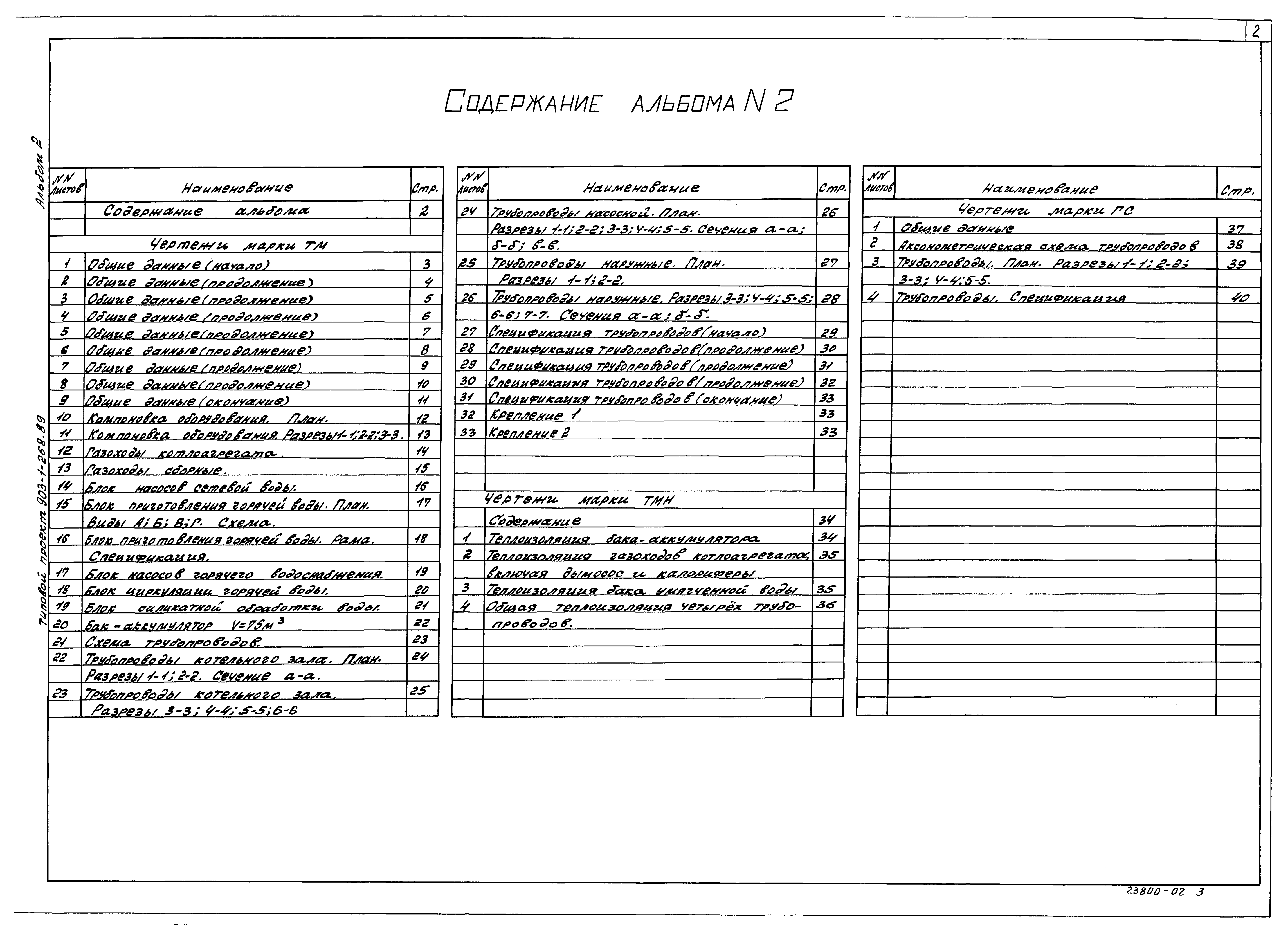 Типовой проект 903-1-268.89