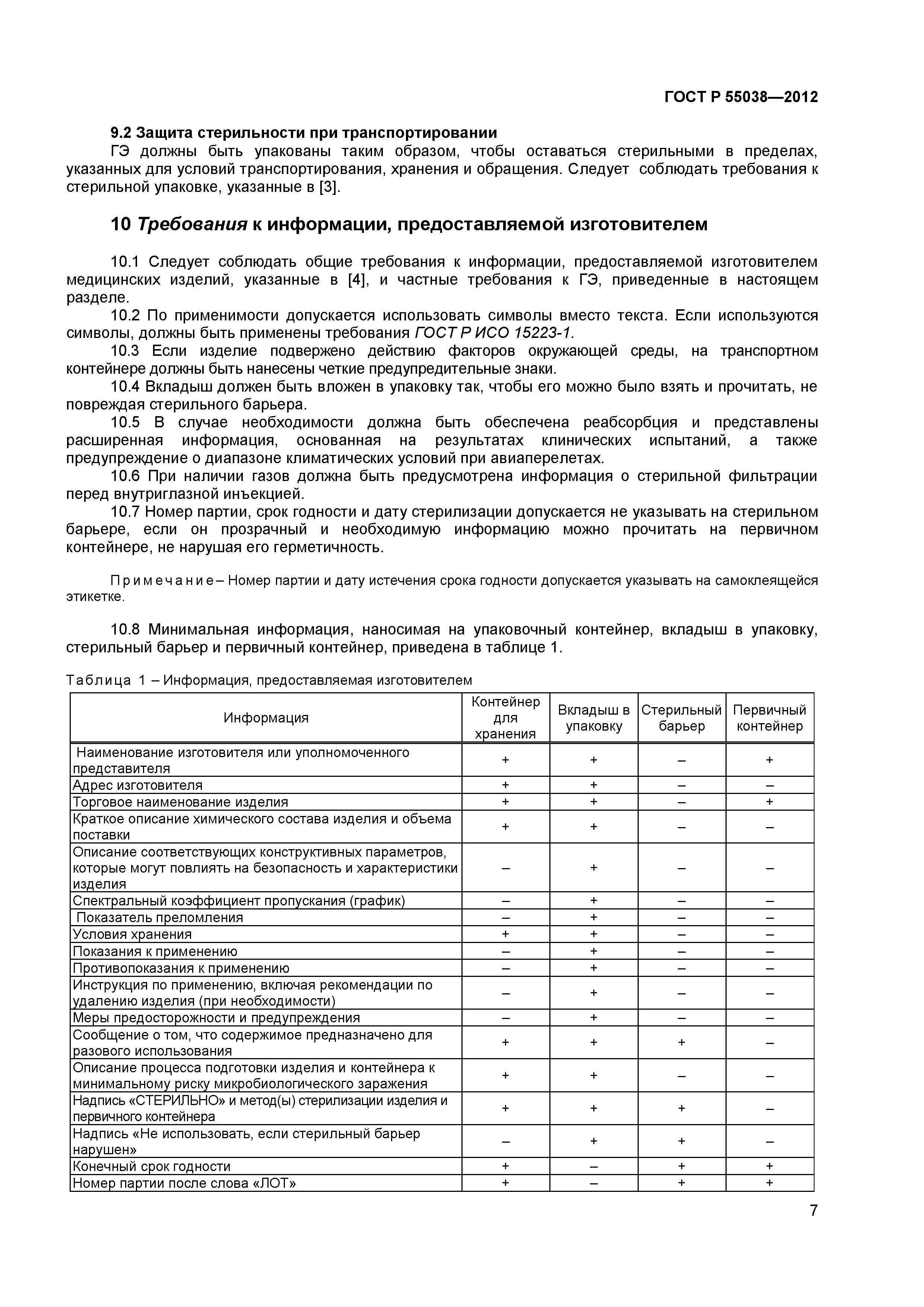 ГОСТ Р 55038-2012
