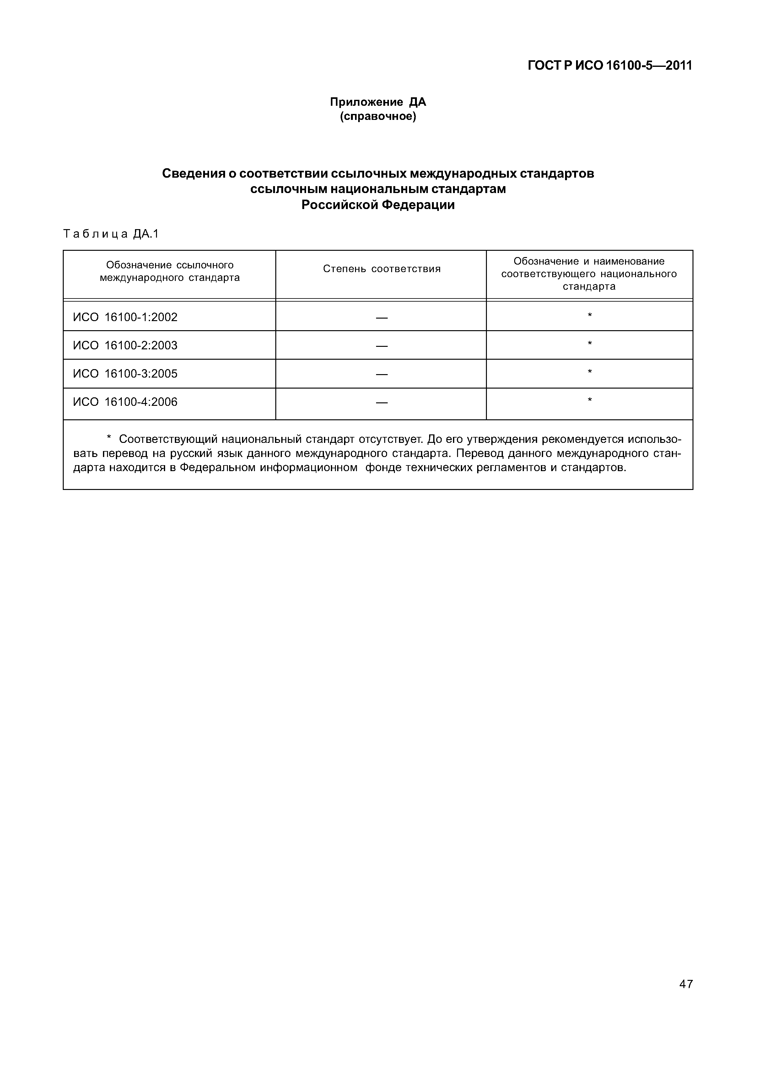 ГОСТ Р ИСО 16100-5-2011
