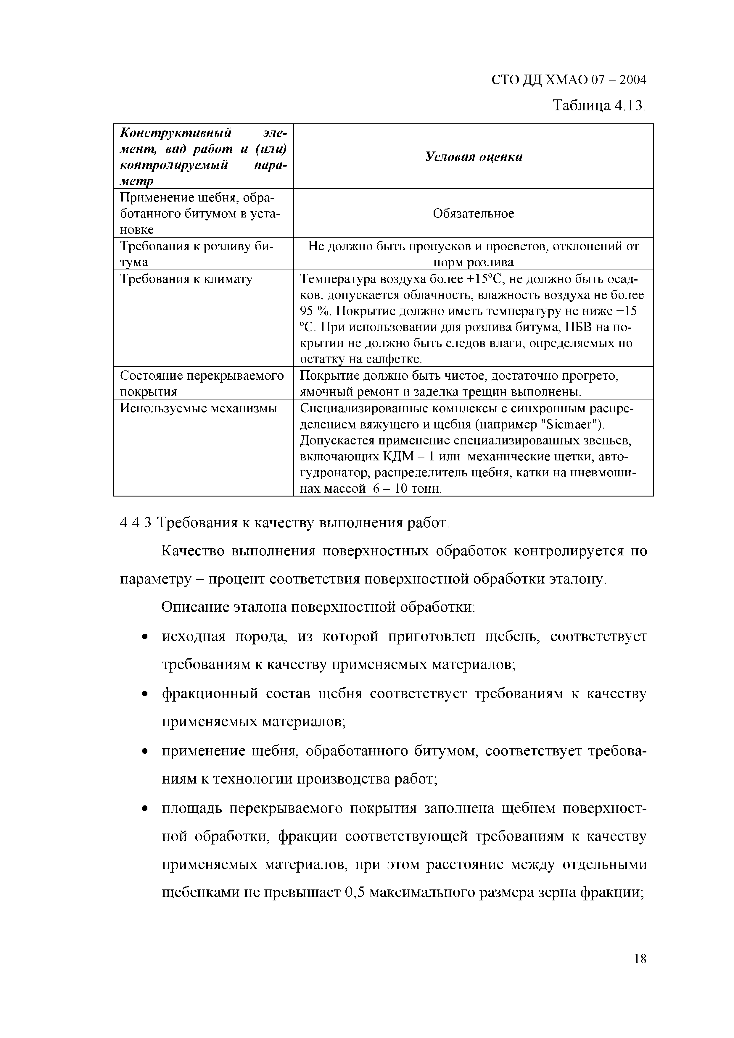 СТО ДД ХМАО 07-2004