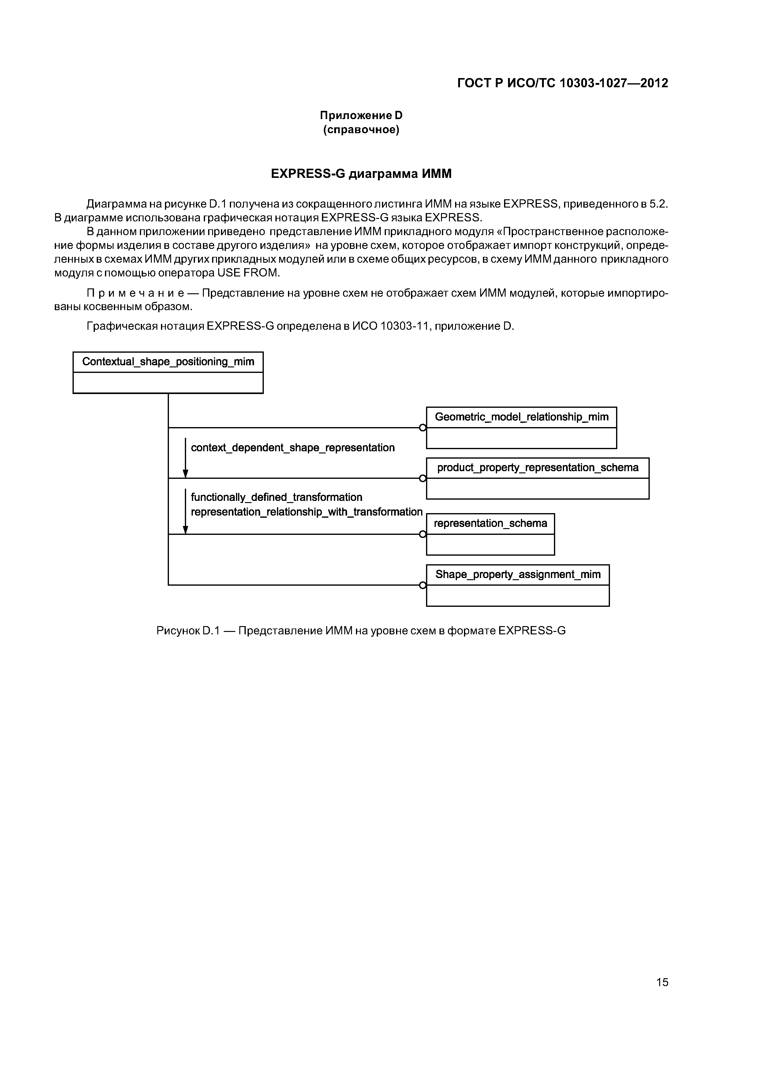 ГОСТ Р ИСО/ТС 10303-1027-2012