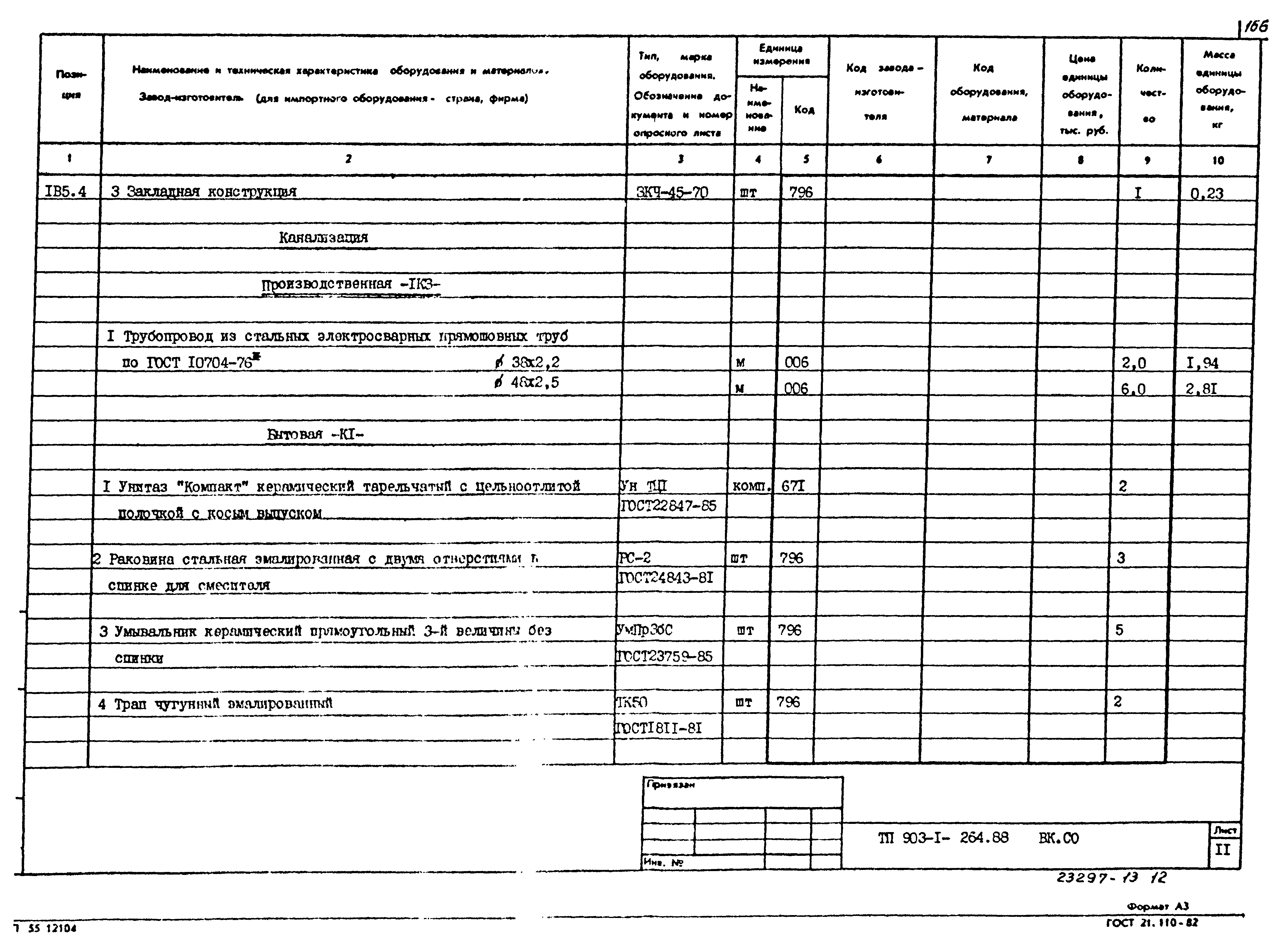 Типовой проект 903-1-264.88