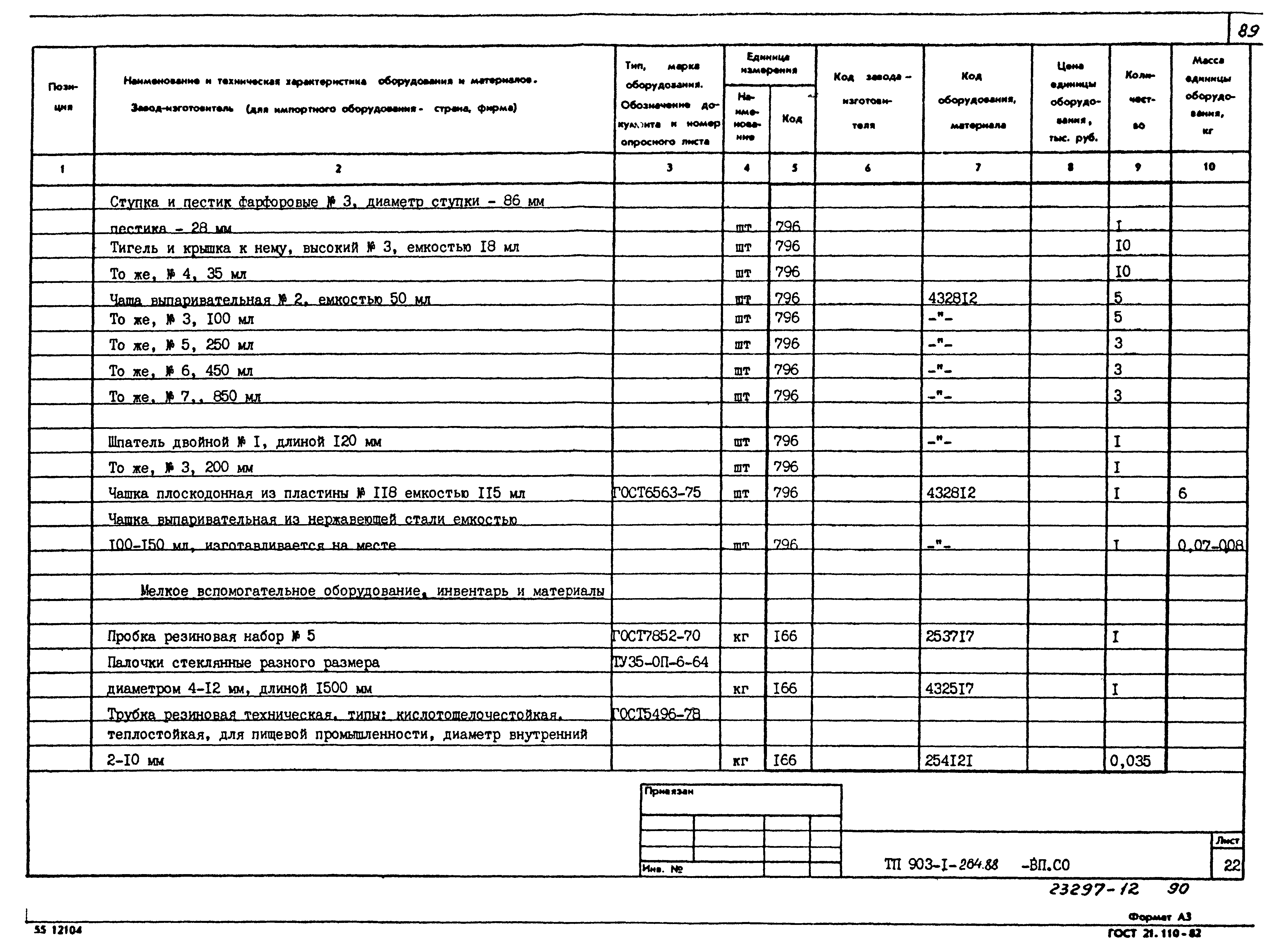 Типовой проект 903-1-264.88