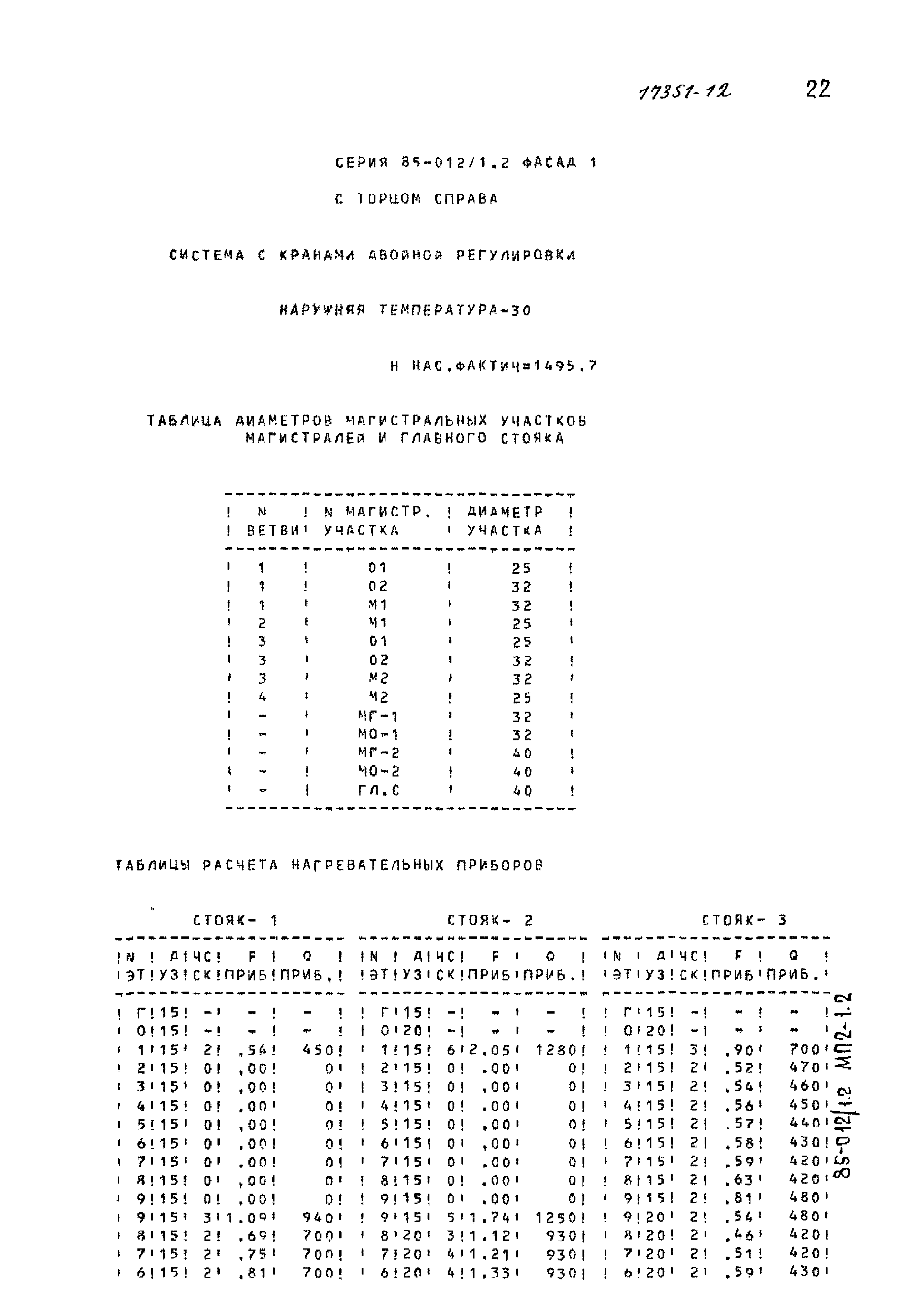 Типовой проект 85-012/1.2