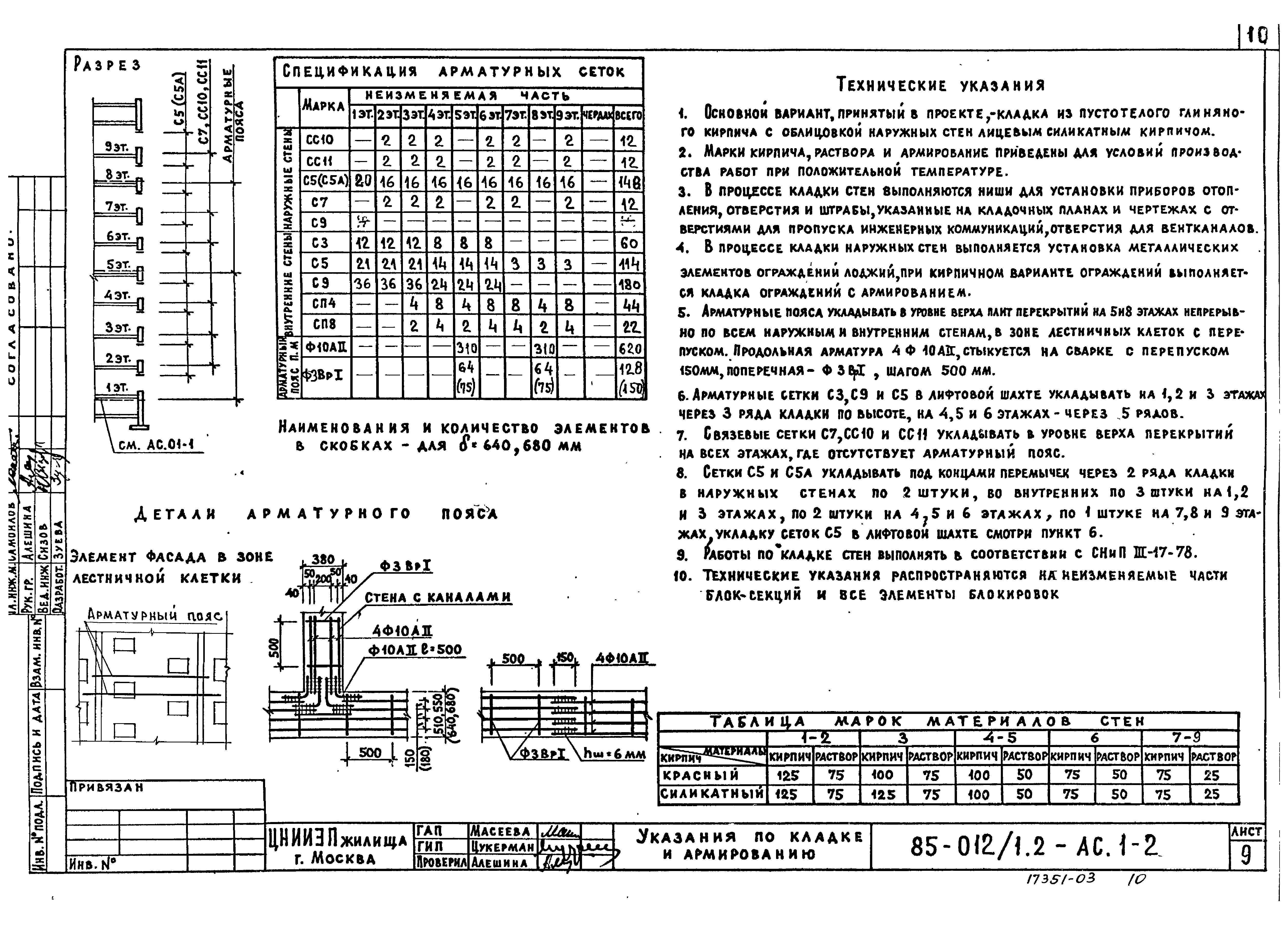 Типовой проект 85-012/1.2