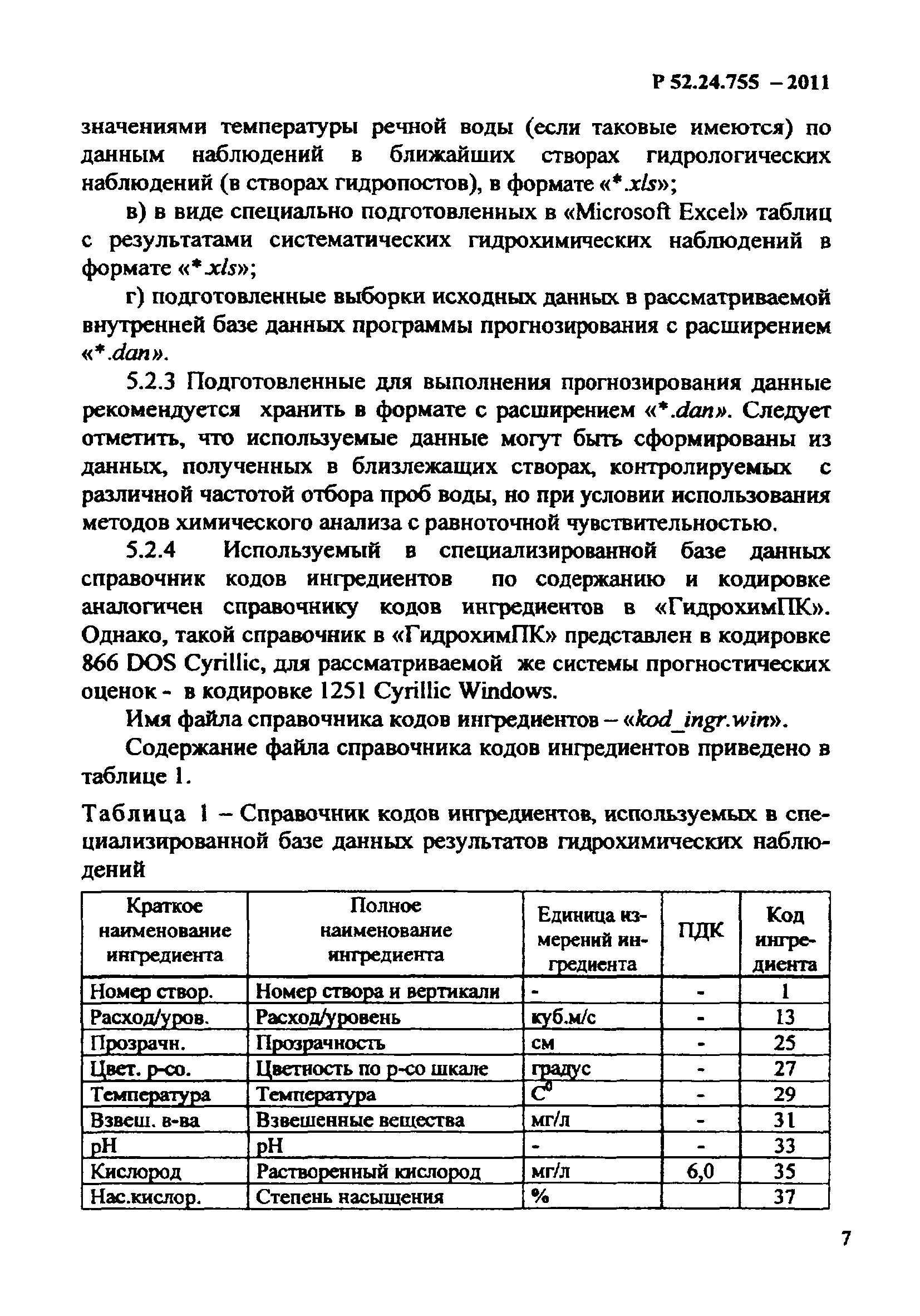 Р 52.24.755-2011