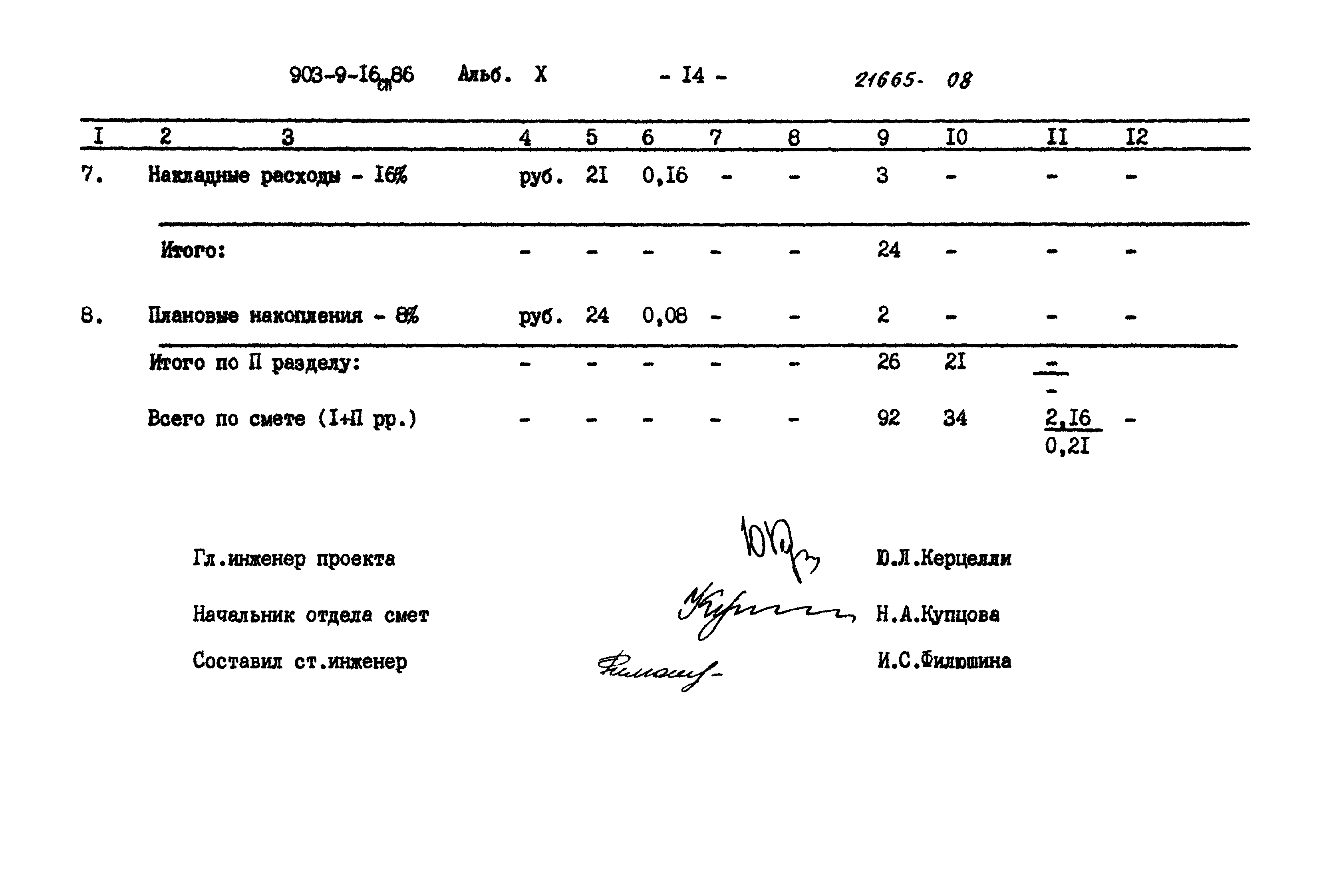 Типовой проект 903-9-16сп.86