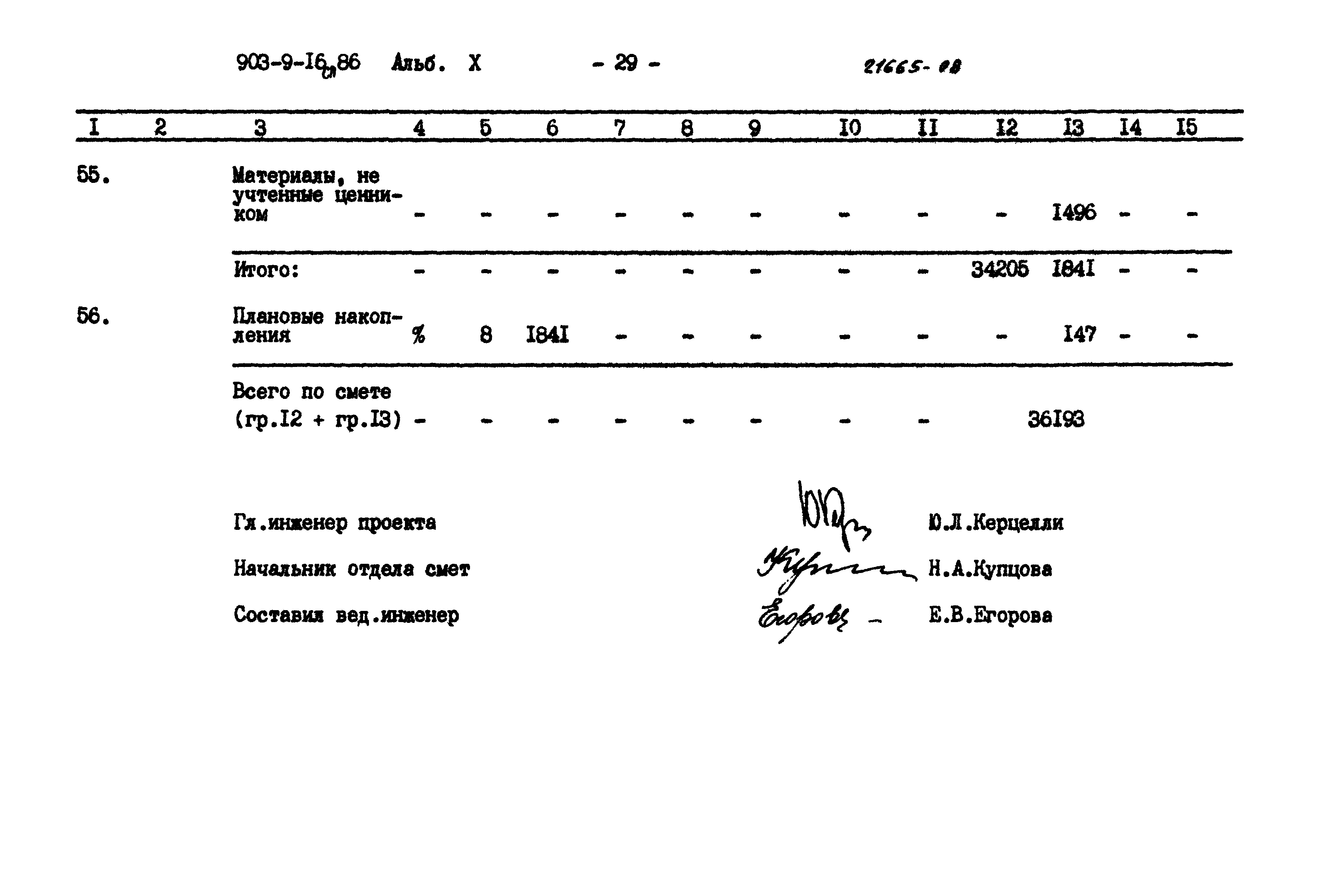 Типовой проект 903-9-16сп.86