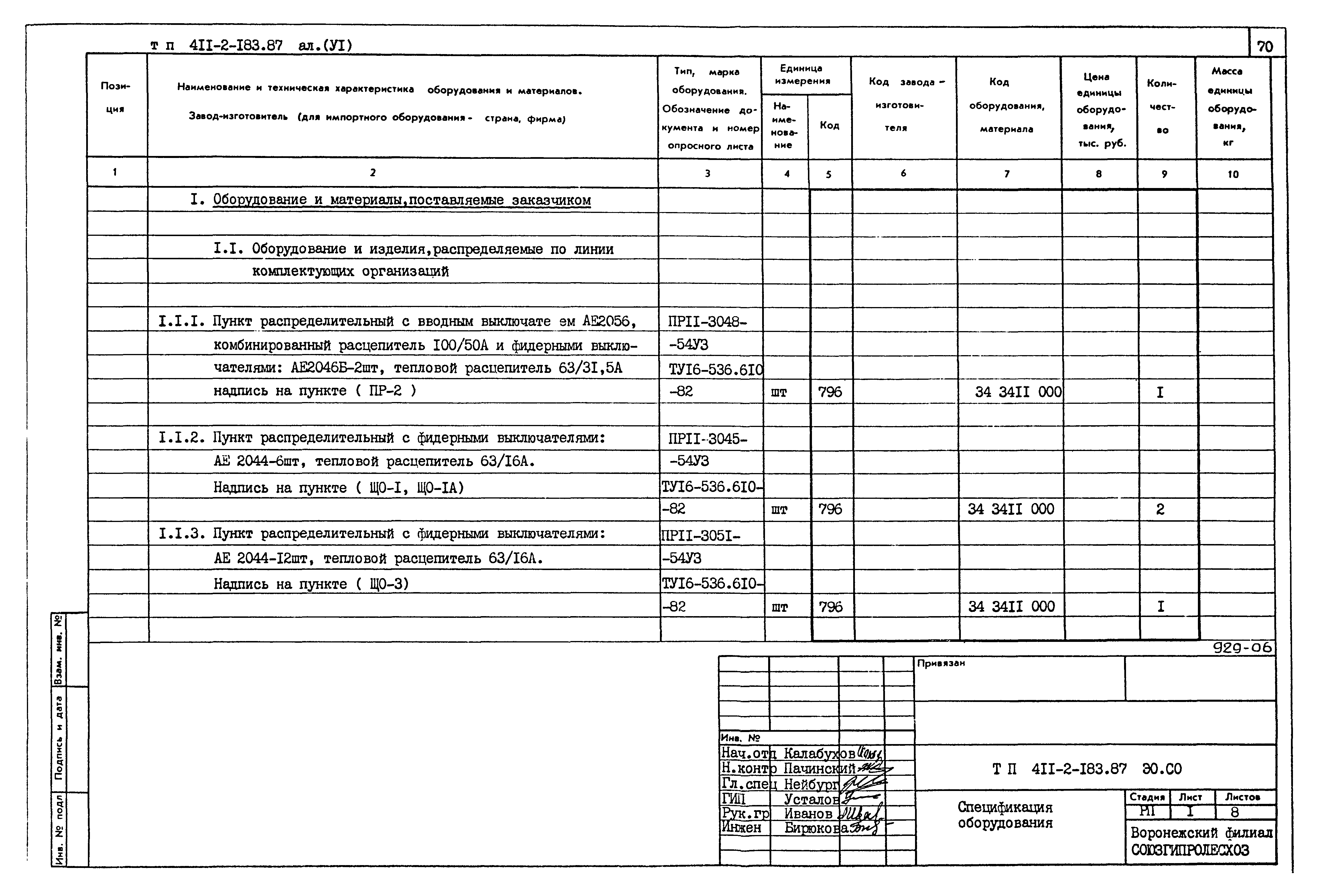 Типовой проект 411-2-183.87