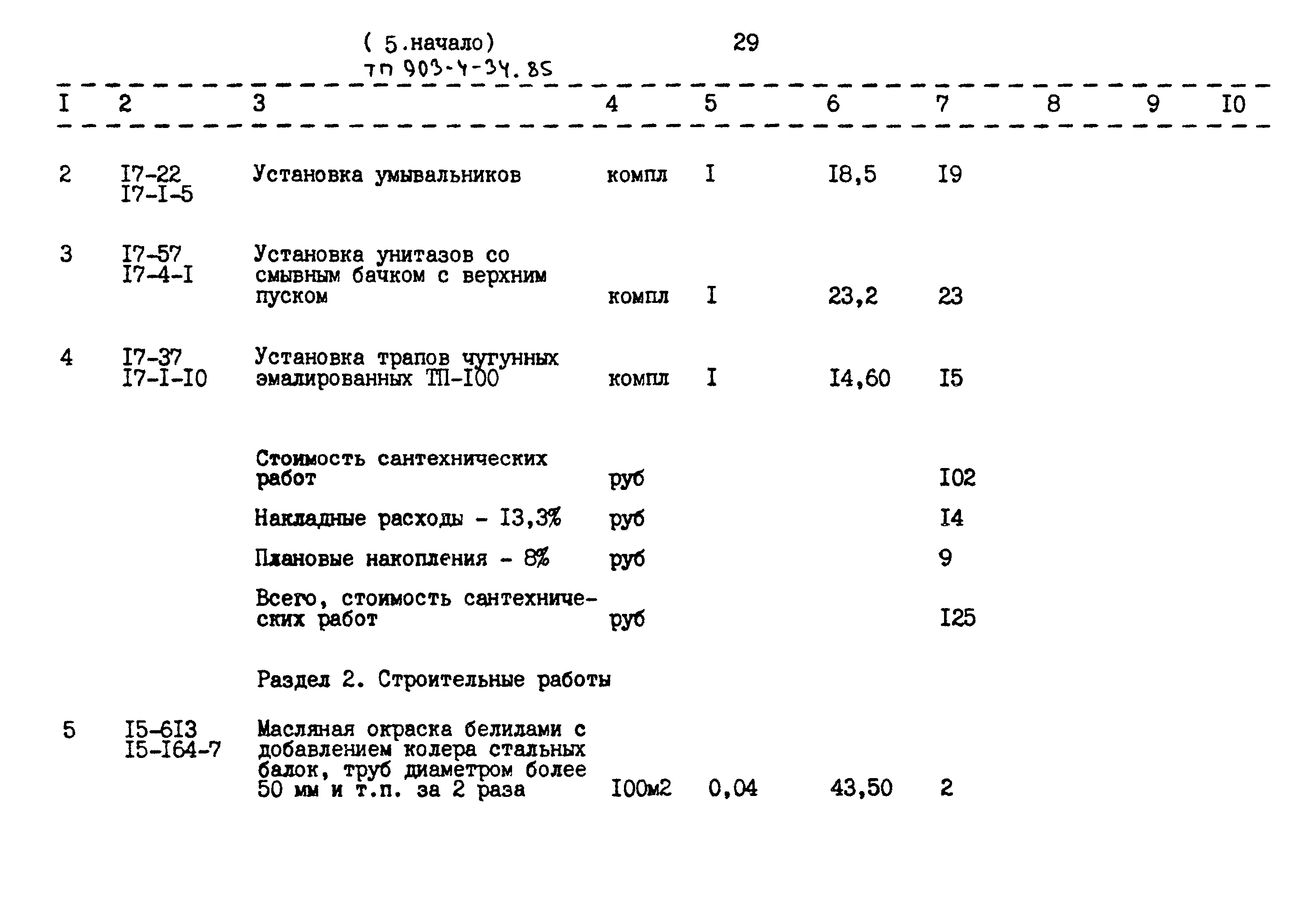 Типовой проект 903-4-34.85