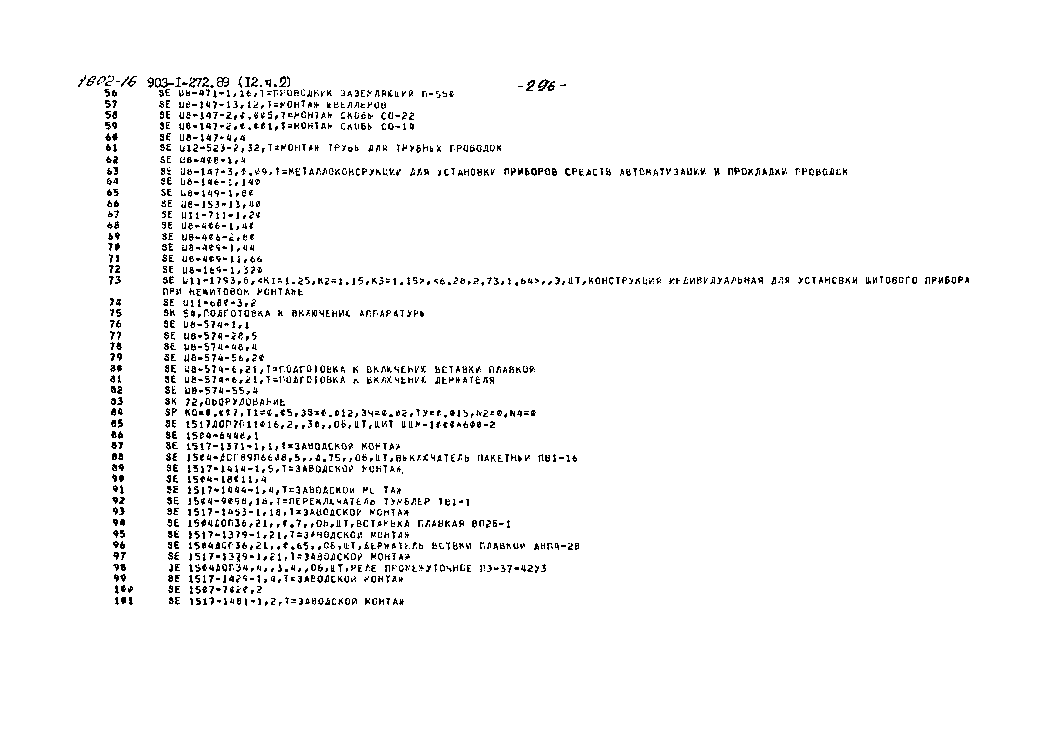 Типовой проект 903-1-272.89