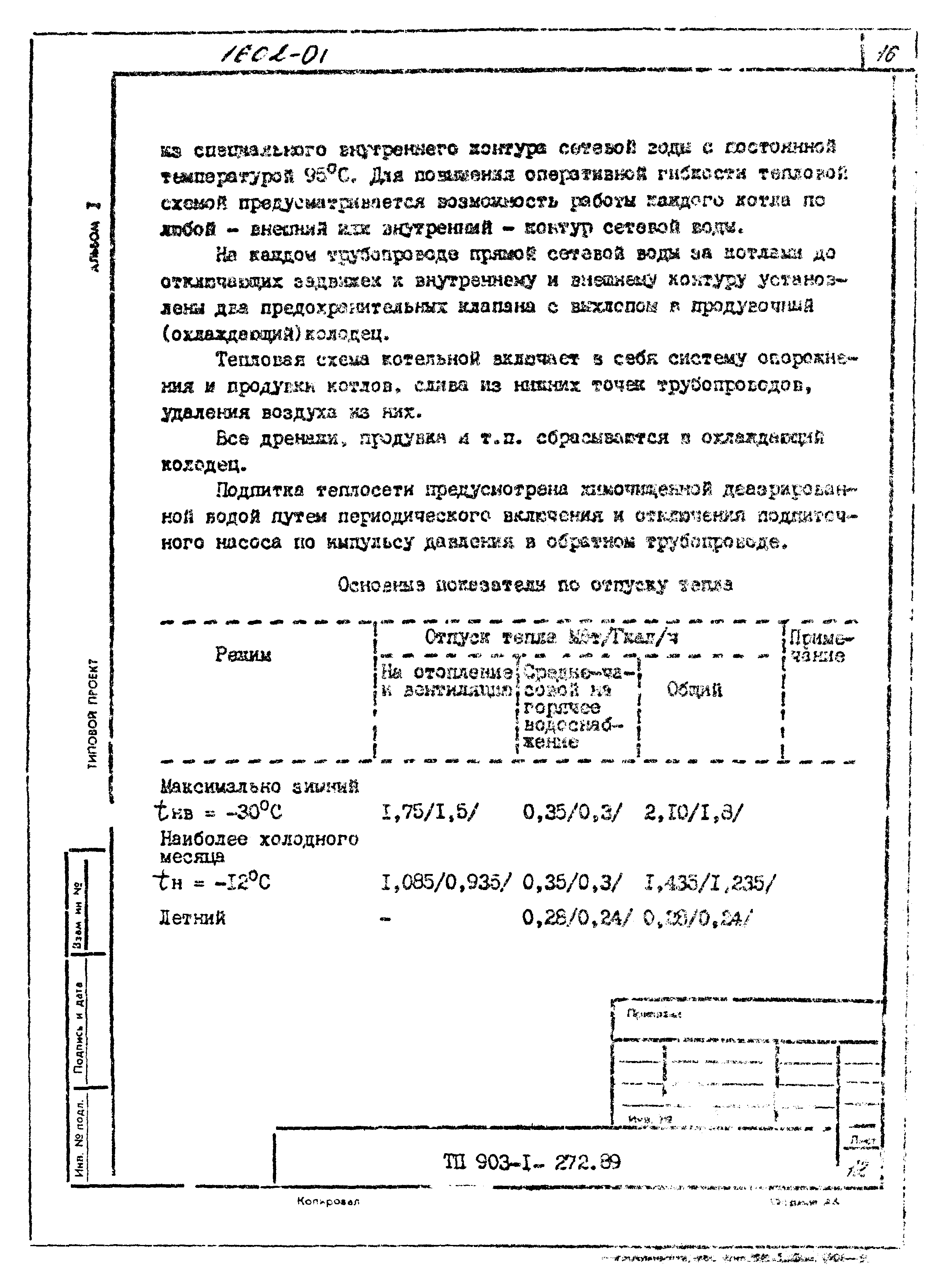 Типовой проект 903-1-272.89