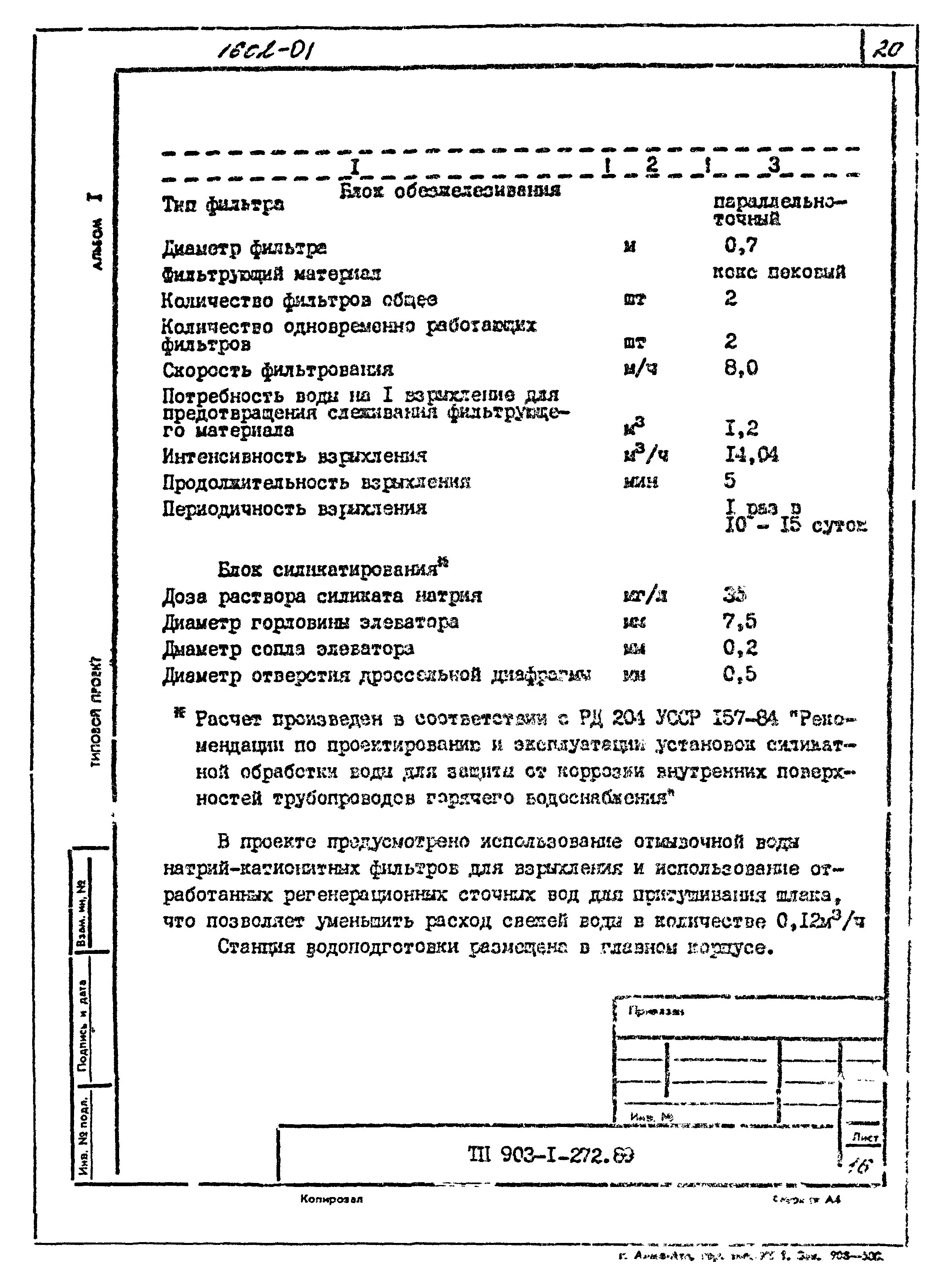 Типовой проект 903-1-272.89