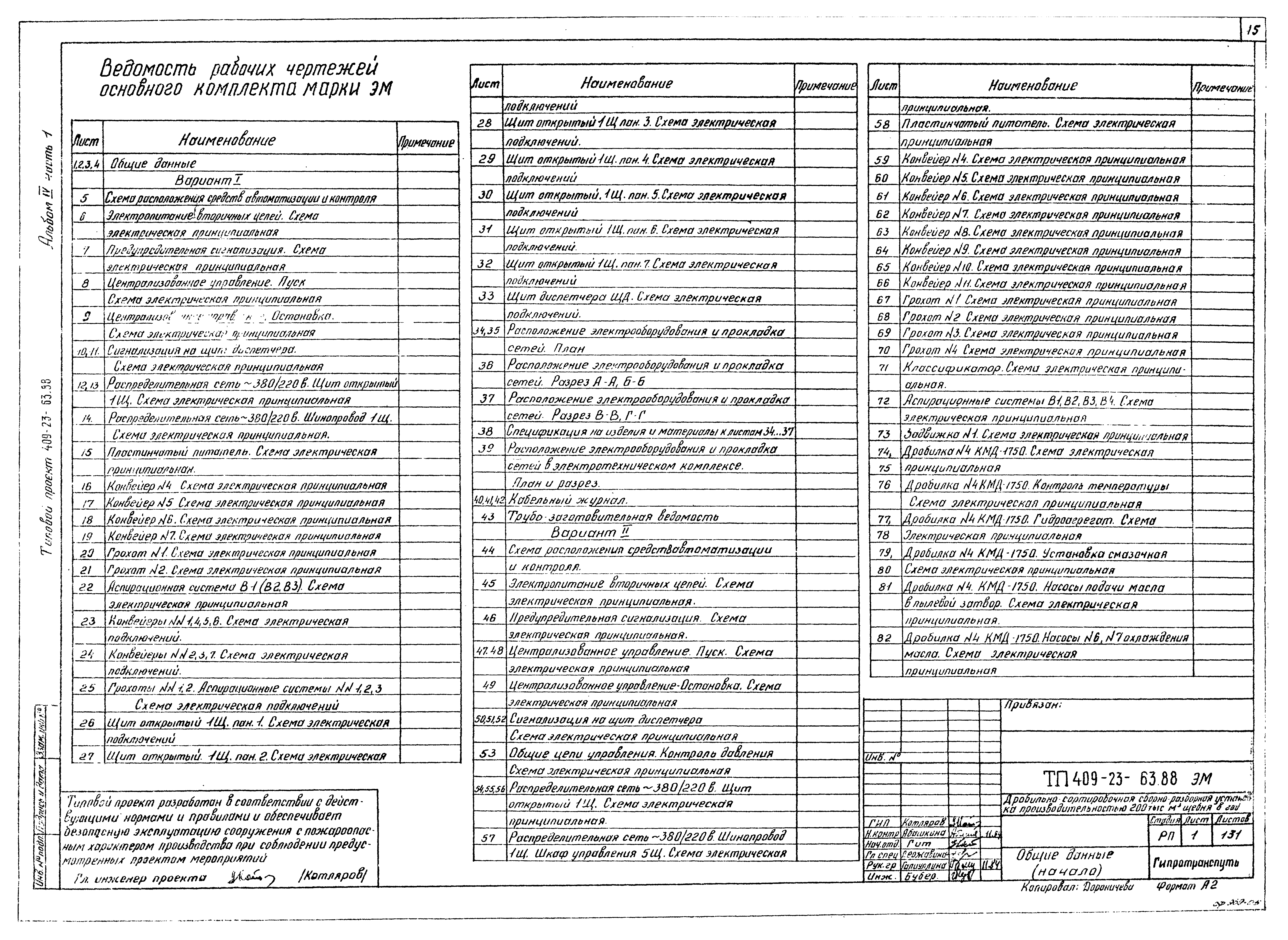 Типовой проект 409-23-63.88