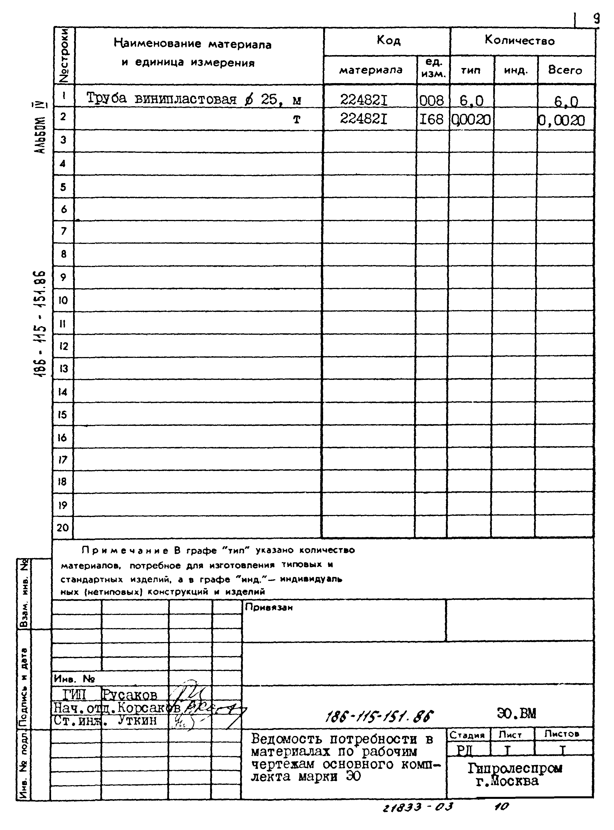 Типовой проект 186-115-151.86