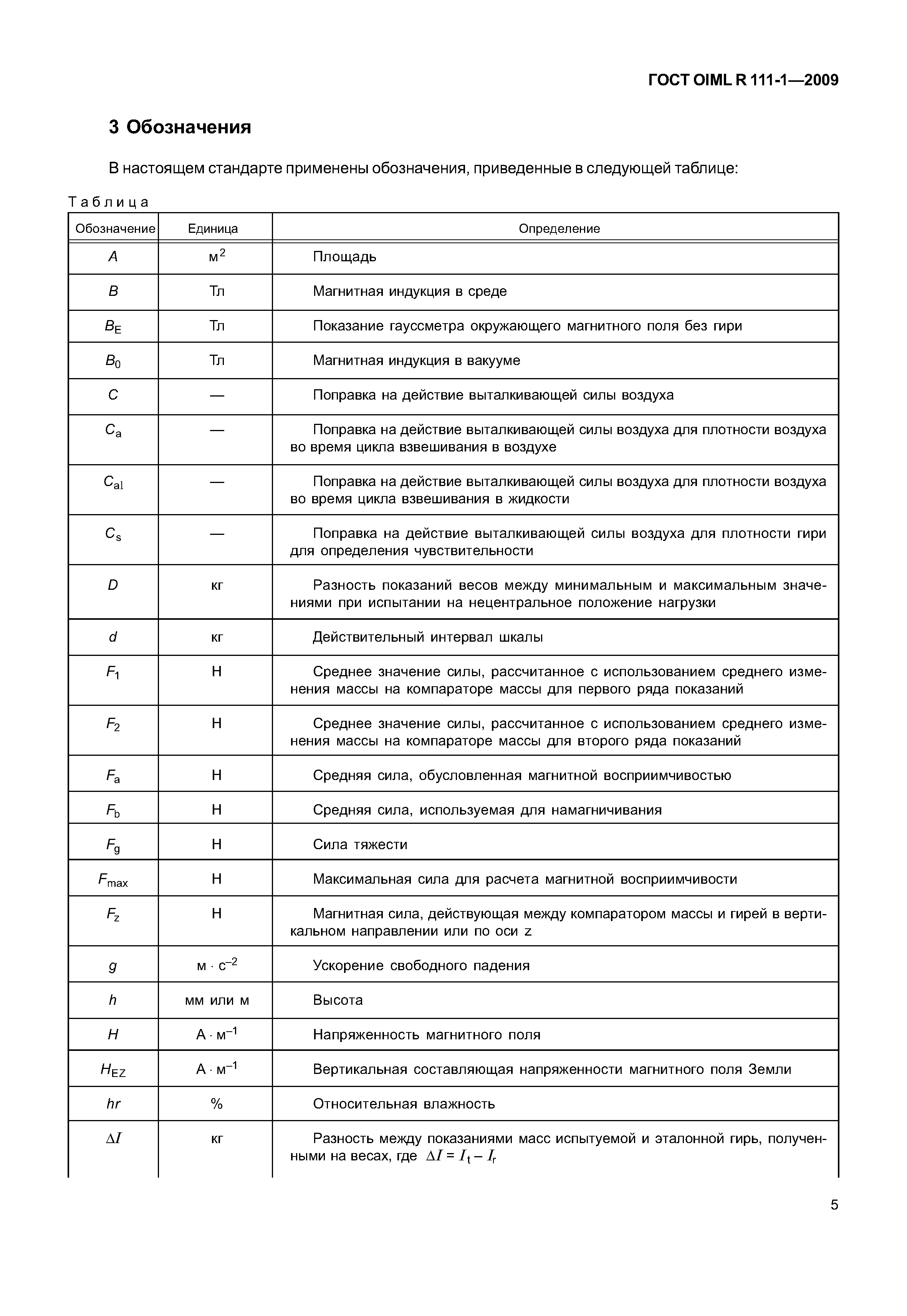 ГОСТ OIML R 111-1-2009