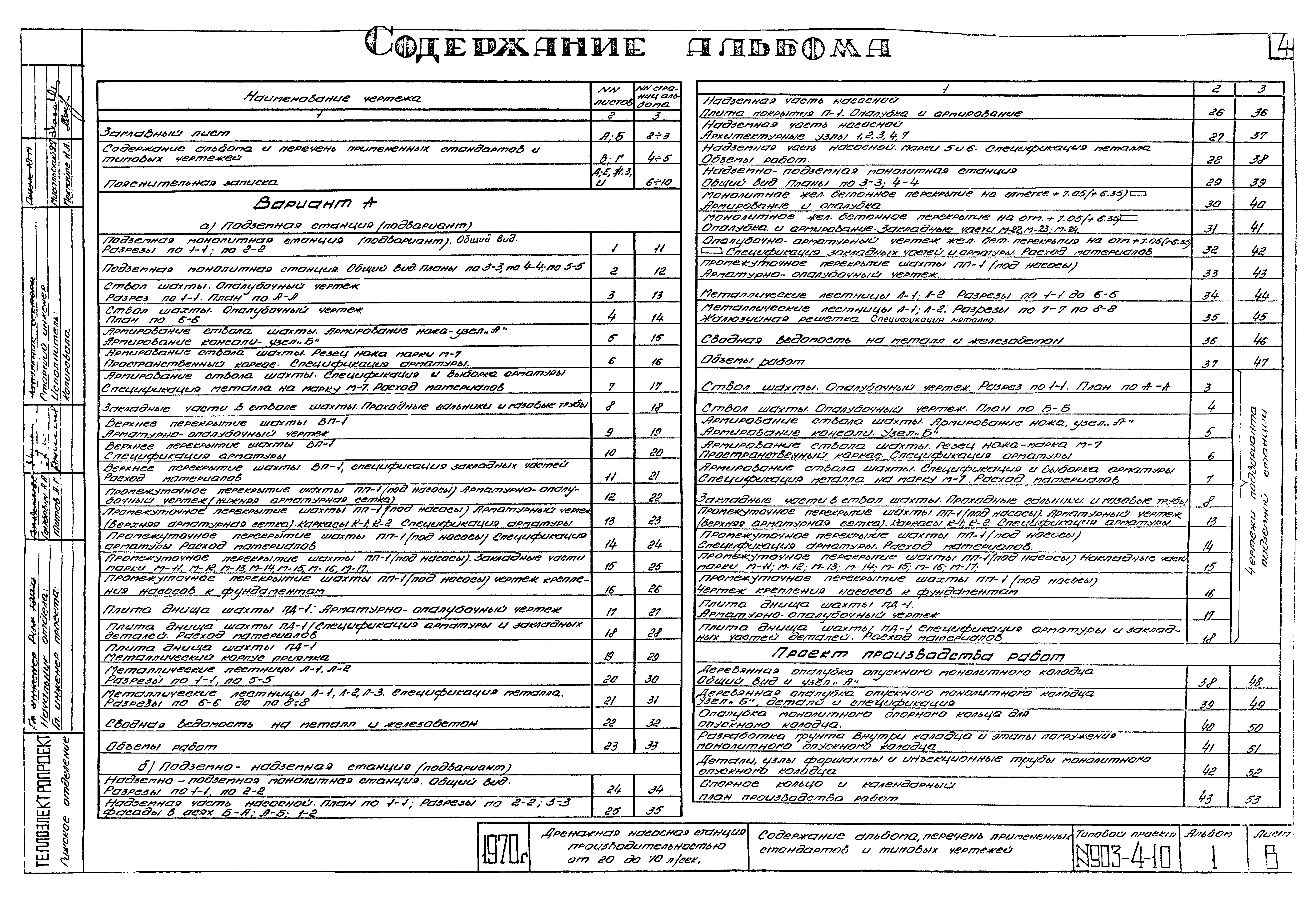Типовой проект 903-4-10