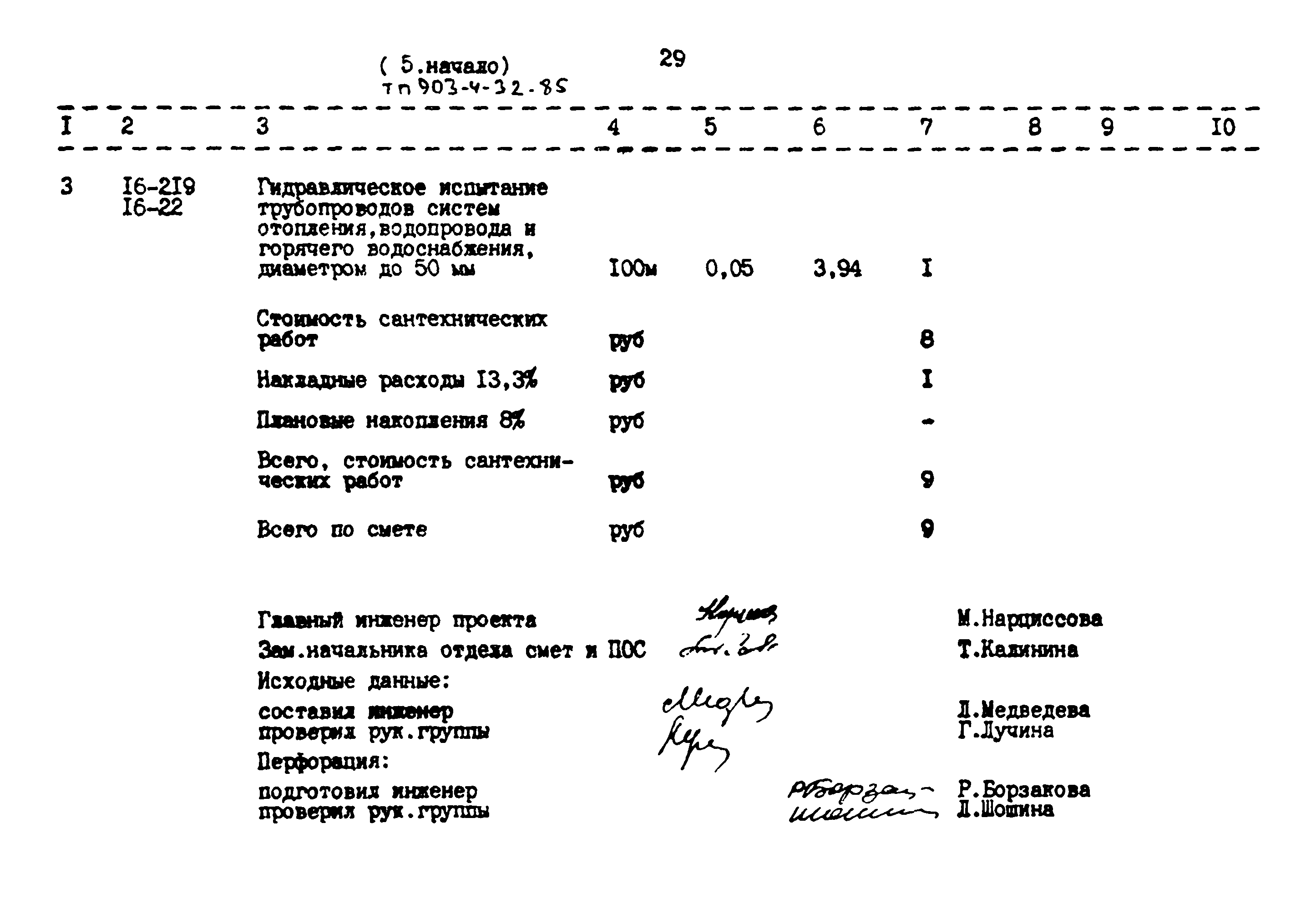 Типовой проект 903-4-32.85