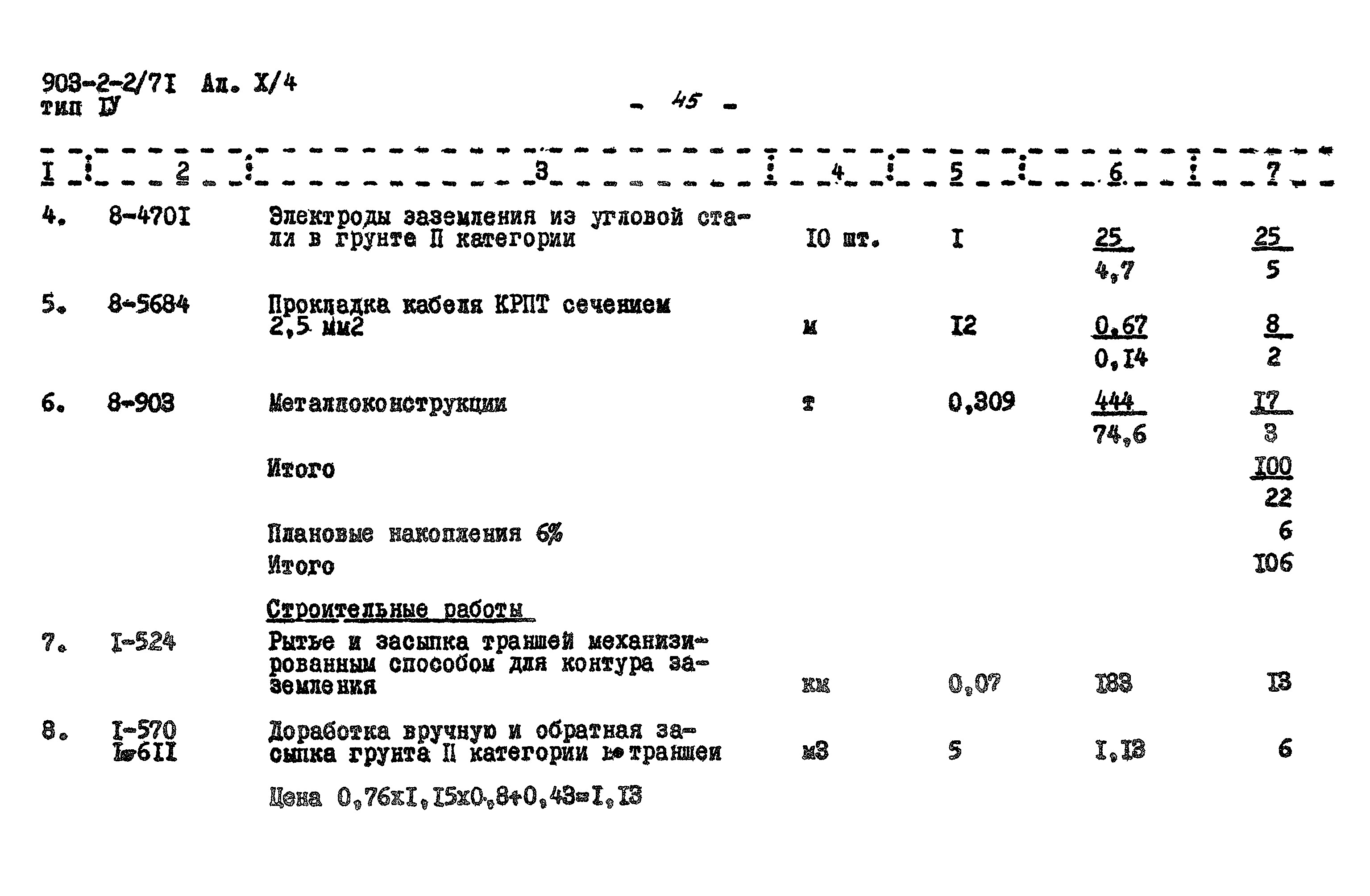 Типовой проект 903-2-2/71
